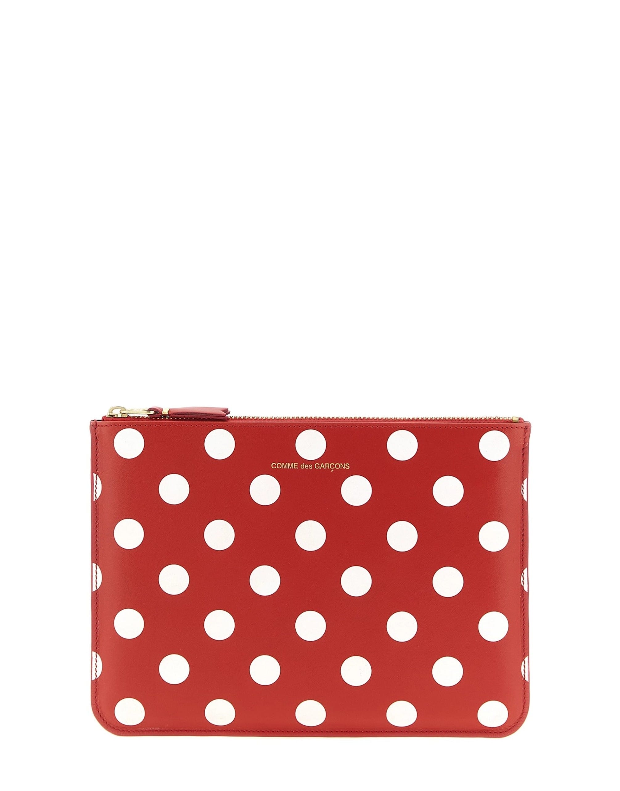 Comme Des Garçons Comme Des Garçons Polka Dot Printed Wallet