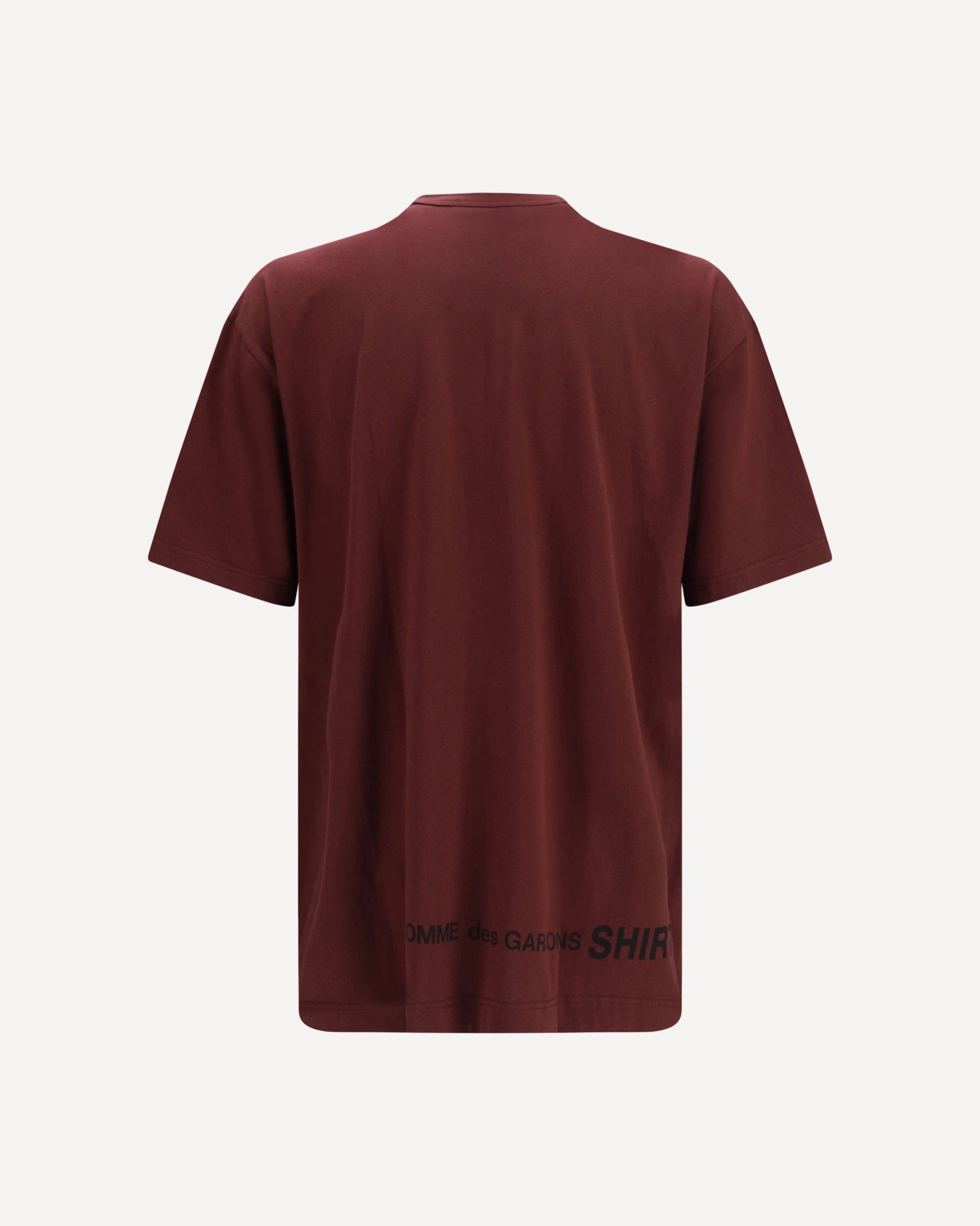 Comme Des Garçons Short-Sleeved Cotton Crewneck T-Shirt - alternate view