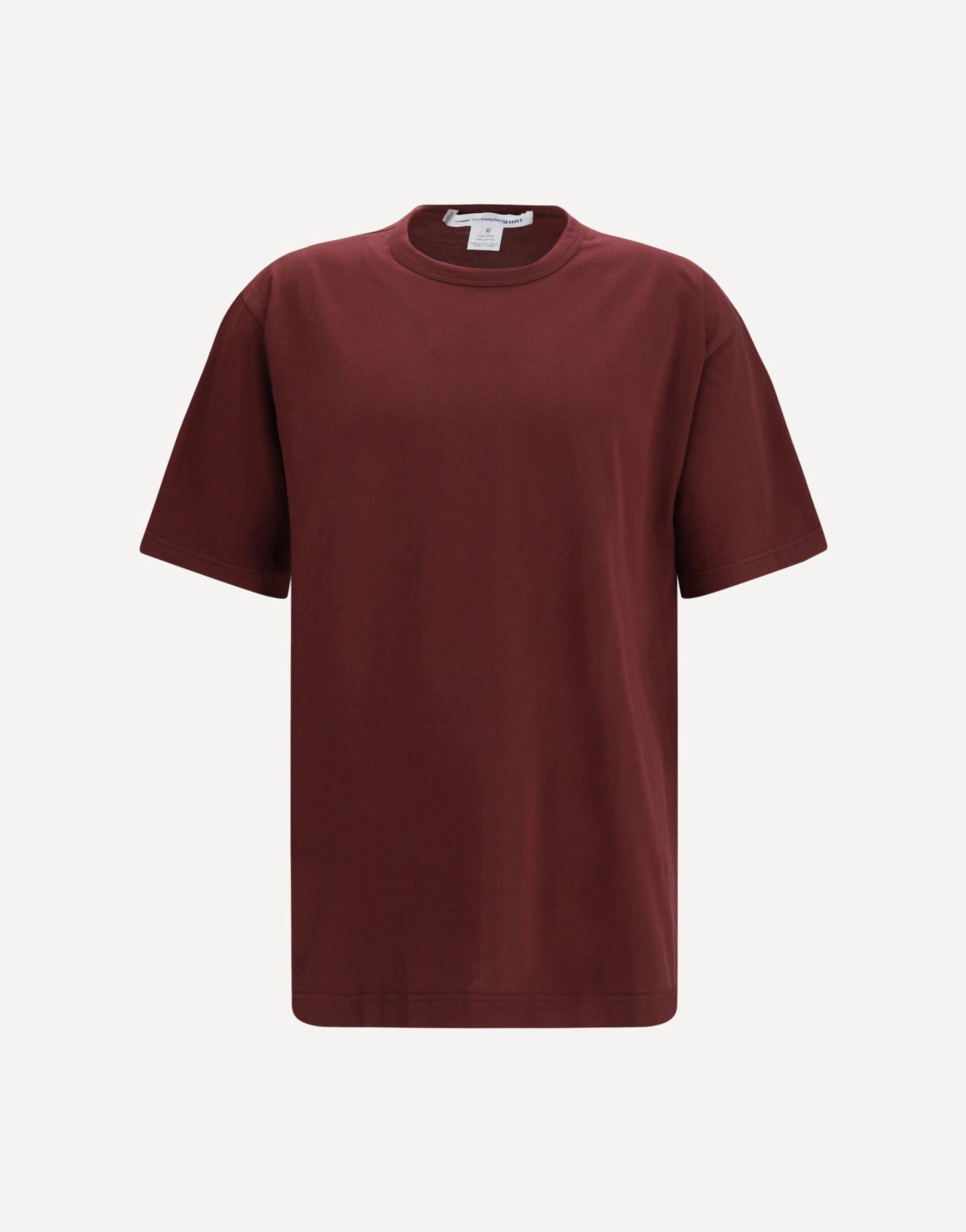 Comme Des Garçons Short-Sleeved Cotton Crewneck T-Shirt