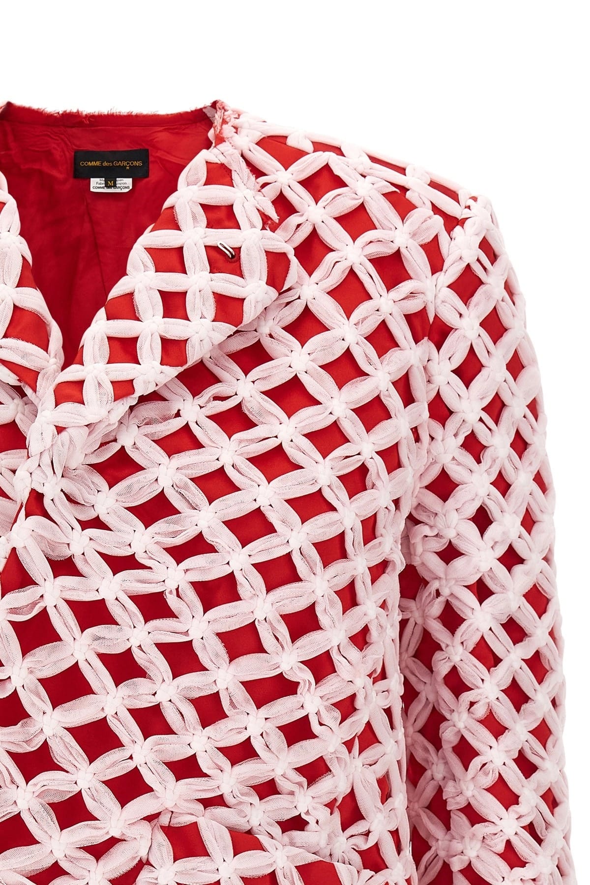 Comme Des Garçons Comme Des Garçons Tulle Weave Blazer