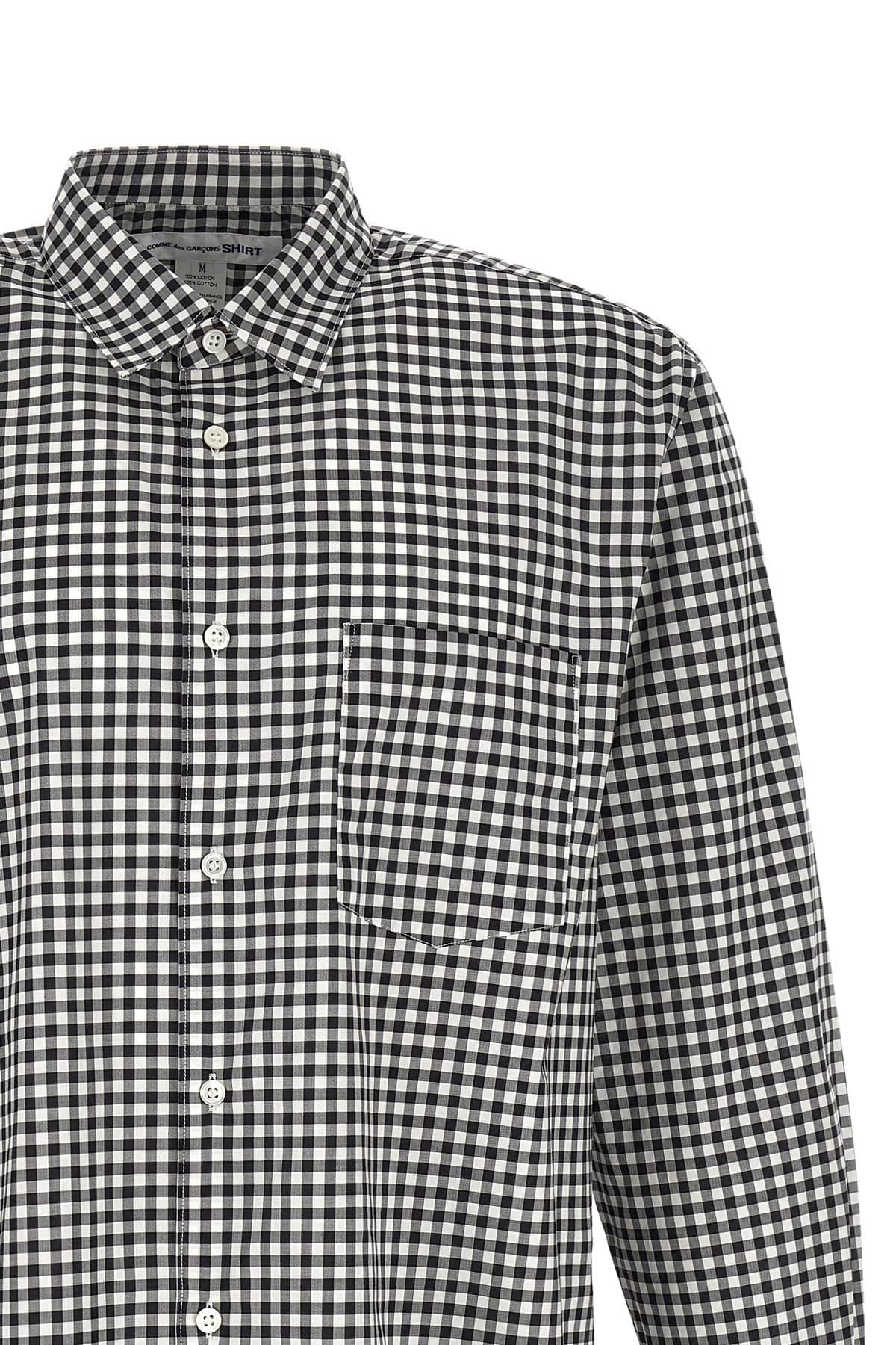 Comme Des Garçons Comme Des Garçons Vichy Cotton Poplin Shirt