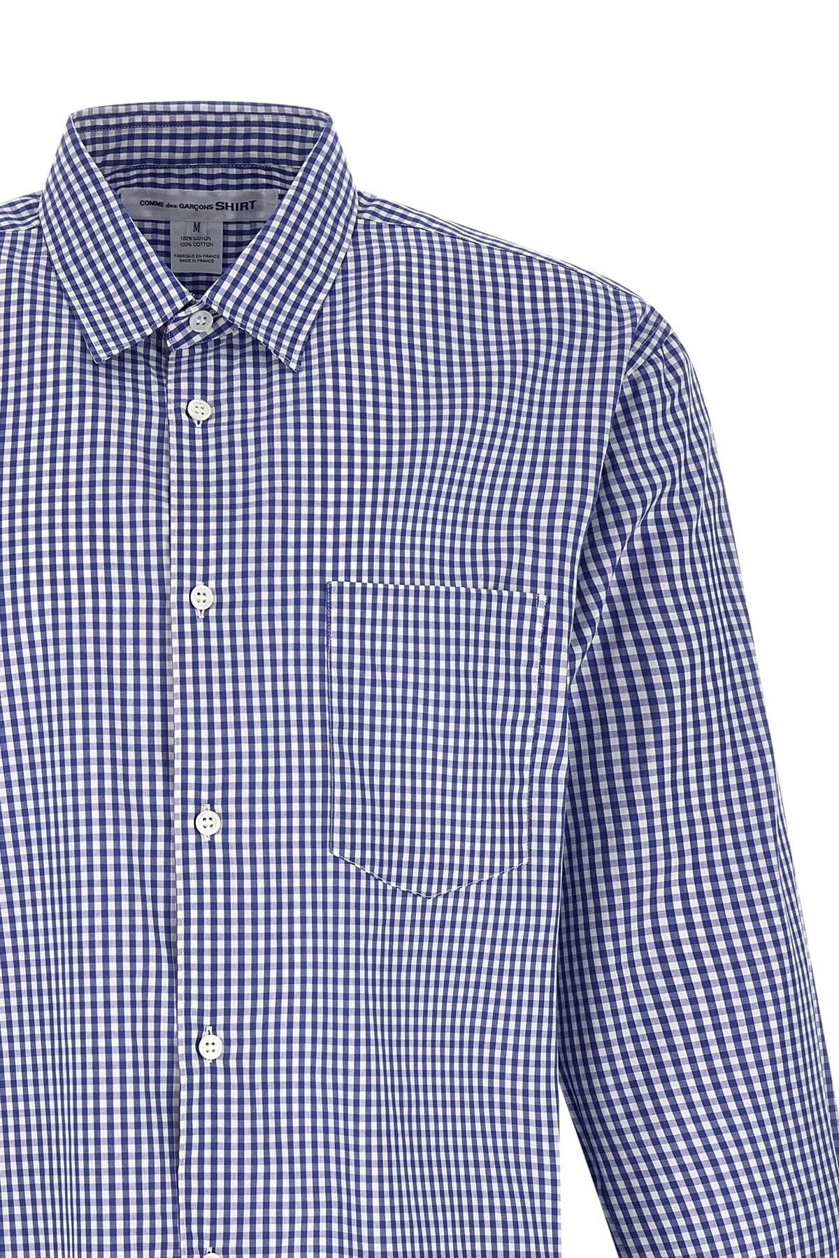 Comme Des Garçons Comme Des Garçons Vichy Cotton Poplin Shirt