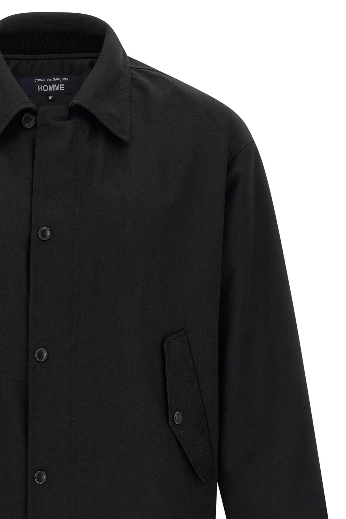 Comme Des Garçons Comme Des Garçons Wool Blend Overshirt