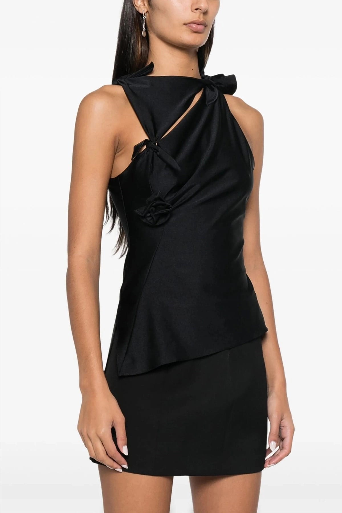 Coperni Coperni Asymmetric Flower Top