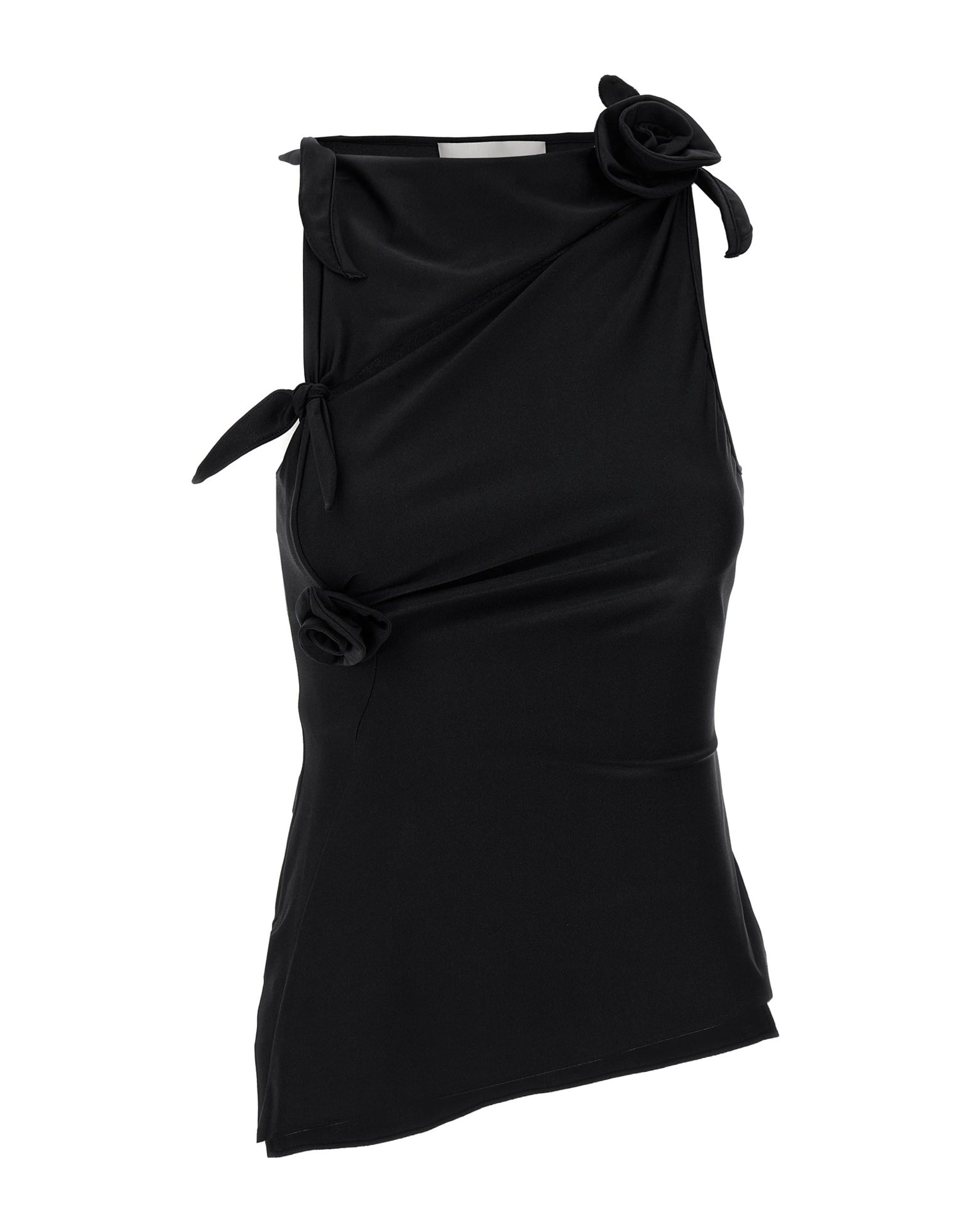 Coperni Coperni Asymmetric Flower Top