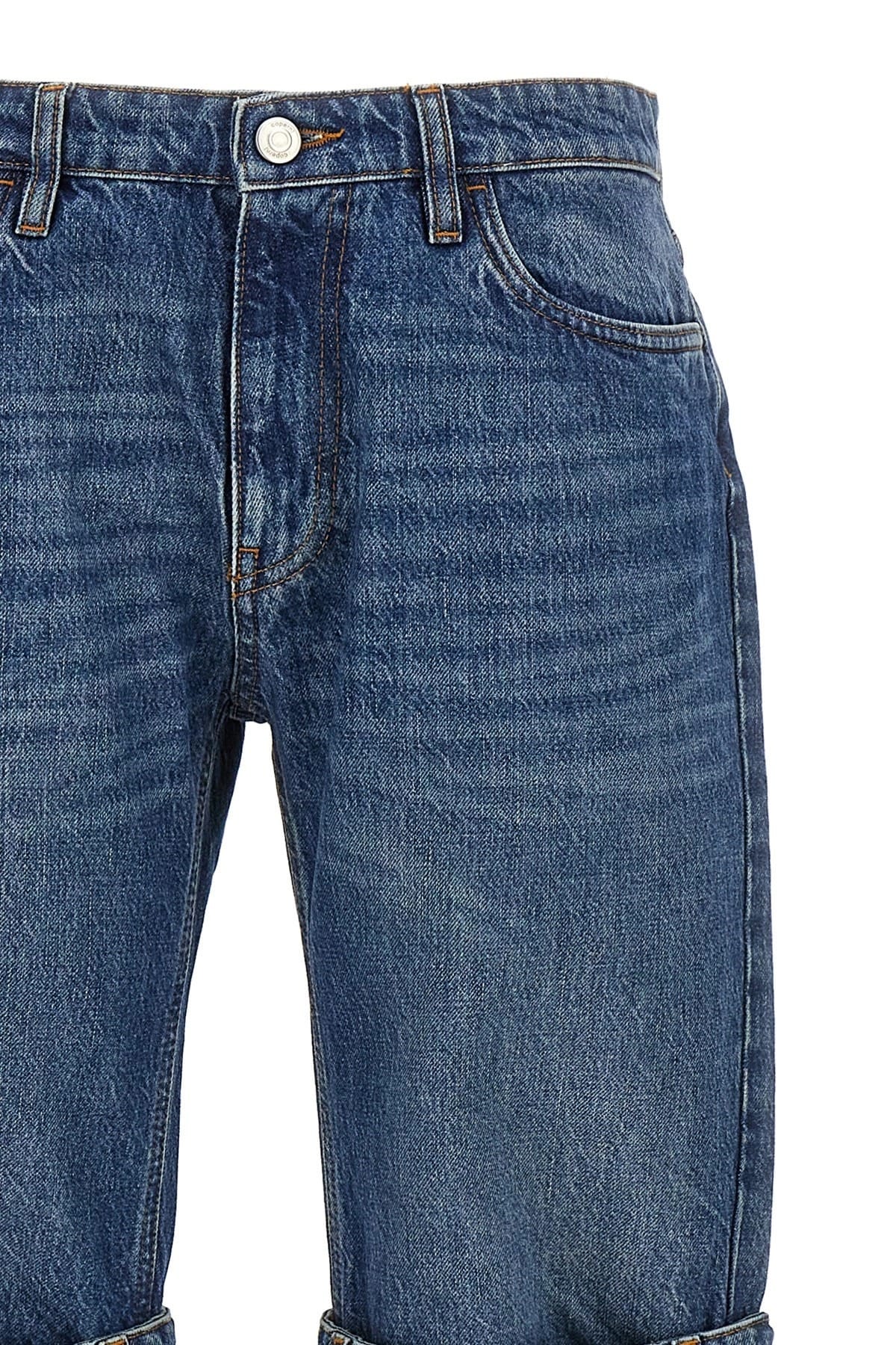 Coperni Coperni Open Knee Wide-Leg Jeans