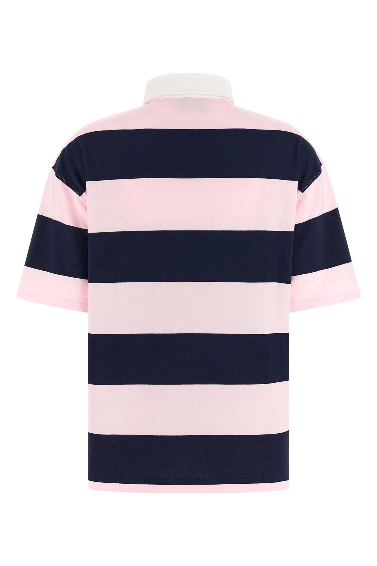 Coperni Coperni Striped Cotton Polo Shirt