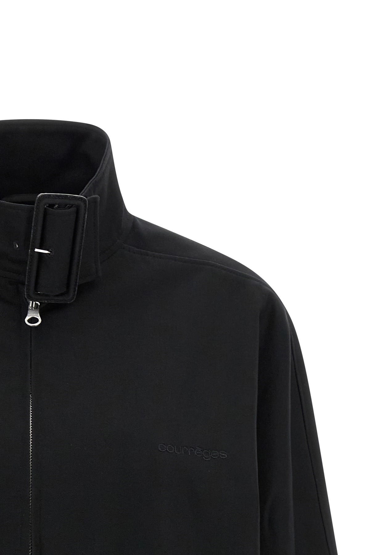Courrèges Courrèges Buckle Zipped Bomber Jacket