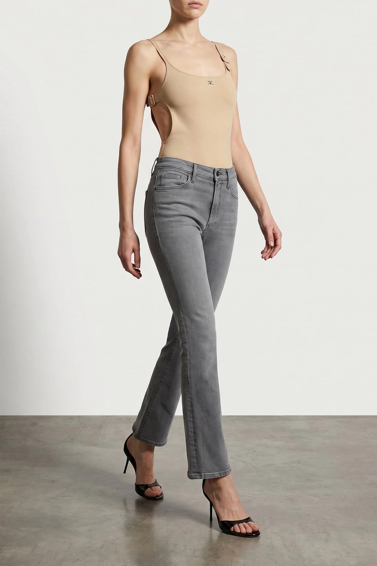 Courrèges Courrèges Cut-Out Bodysuit