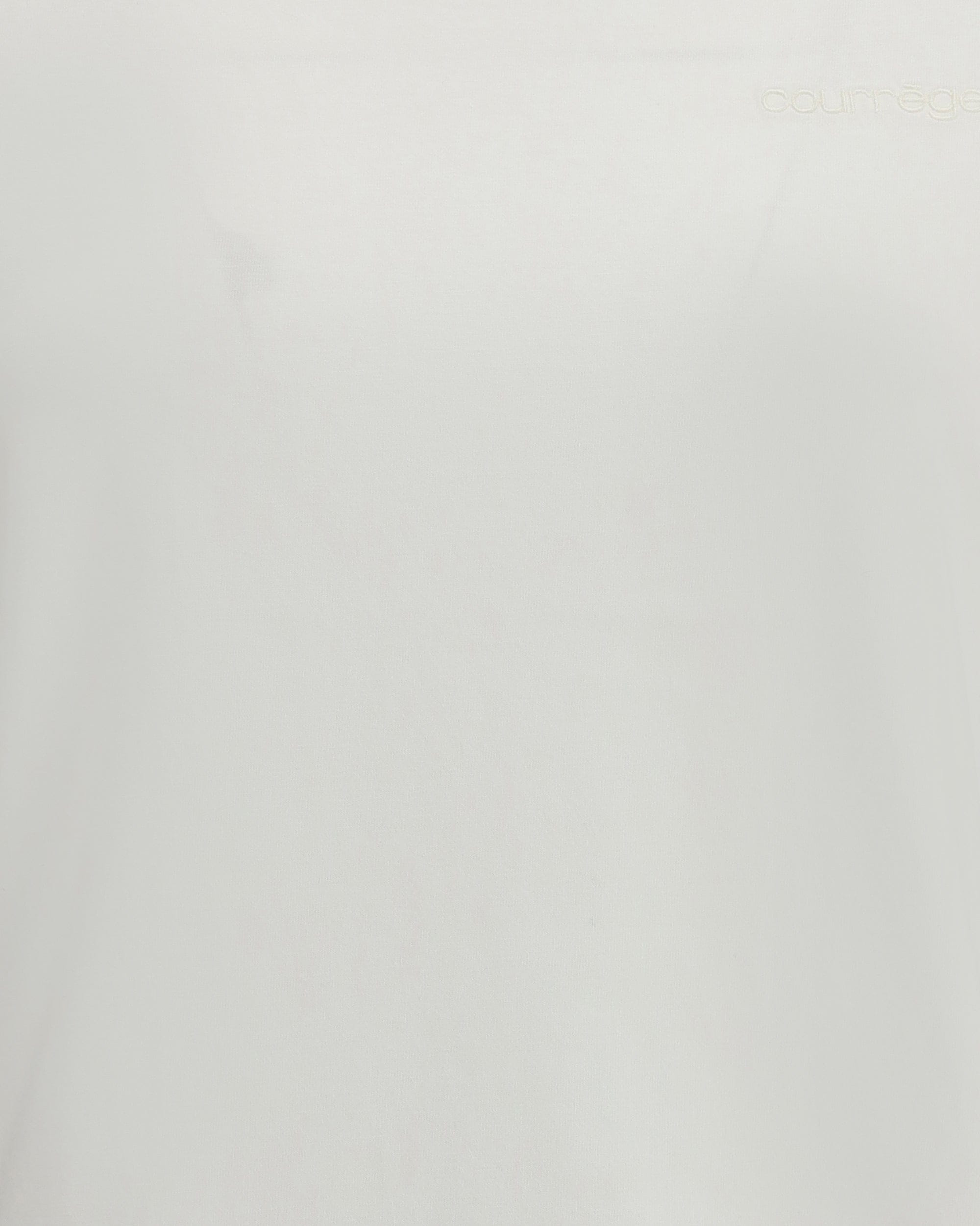 Courrèges Embroidered Logo T-Shirt