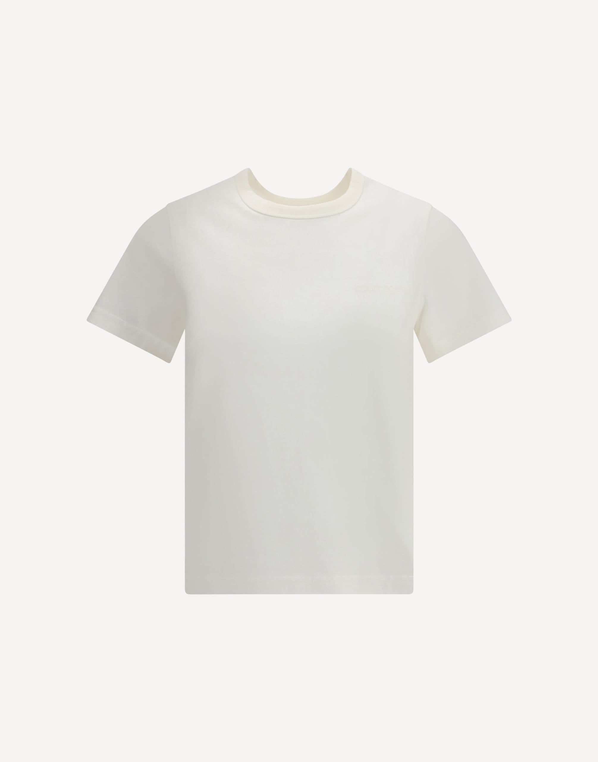 Courrèges Embroidered Logo T-Shirt