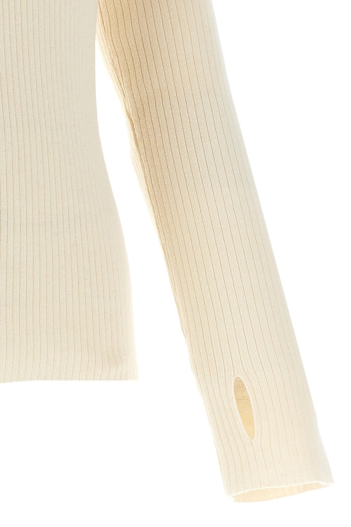 Courrèges Courrèges Multi-Button Ribbed Polo Shirt