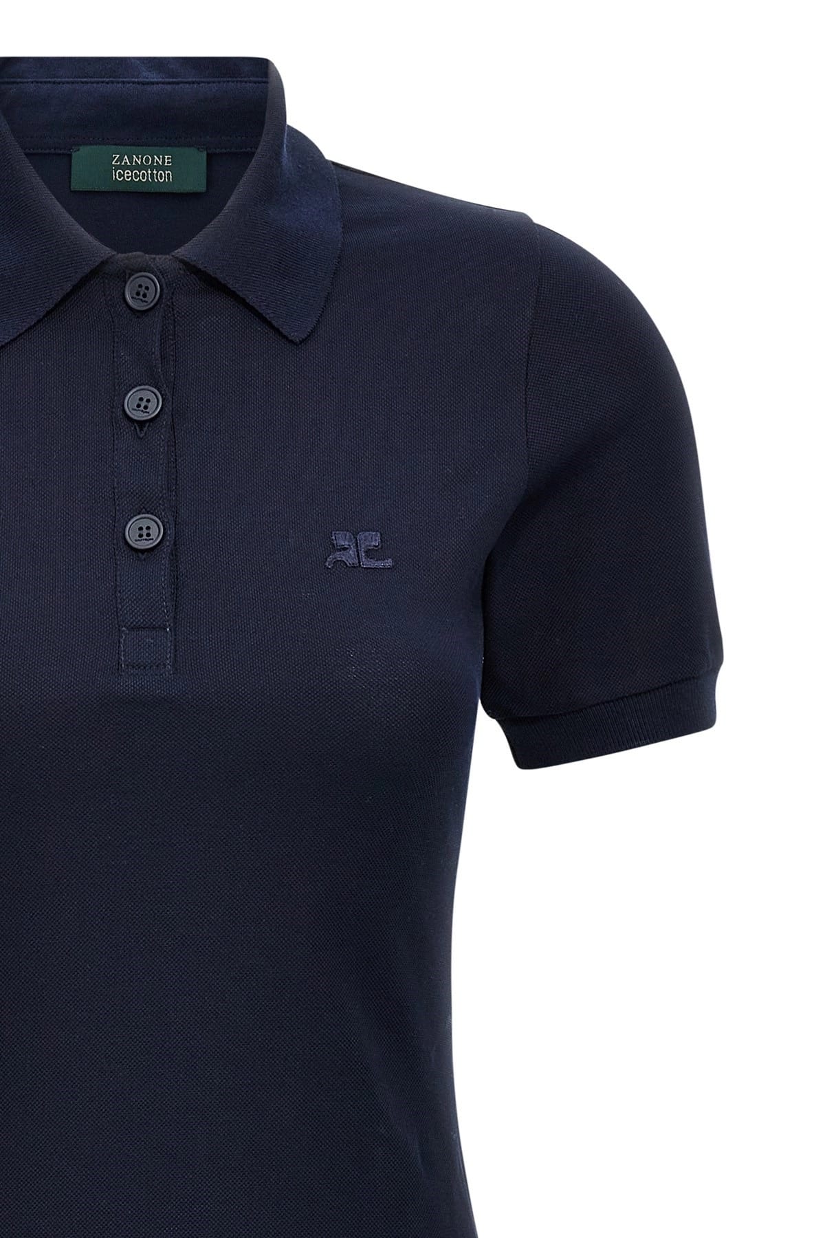 Courrèges Courrèges Piqué Polo Mini Dress