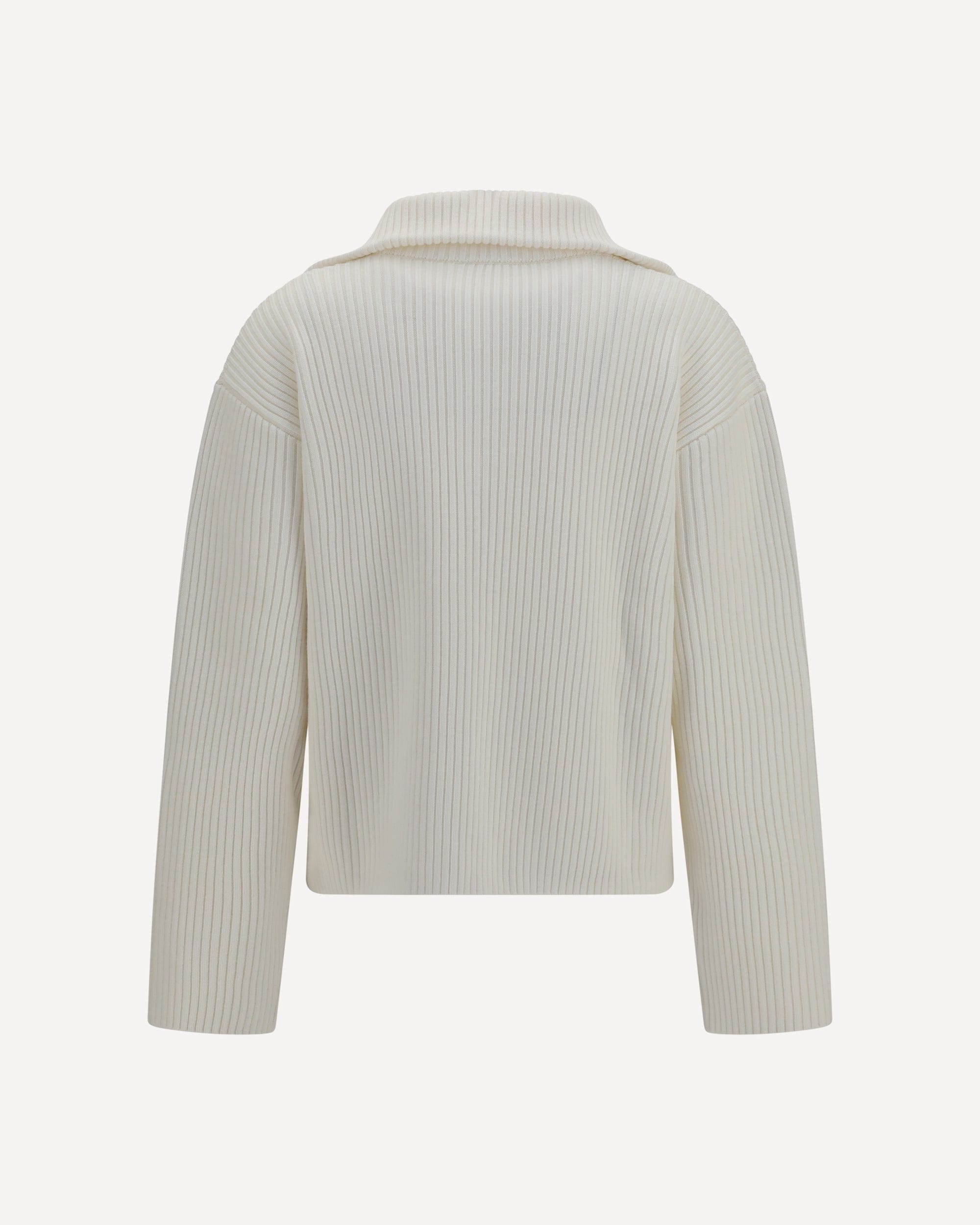 Courrèges Courrèges Ribbed Zip Sweater