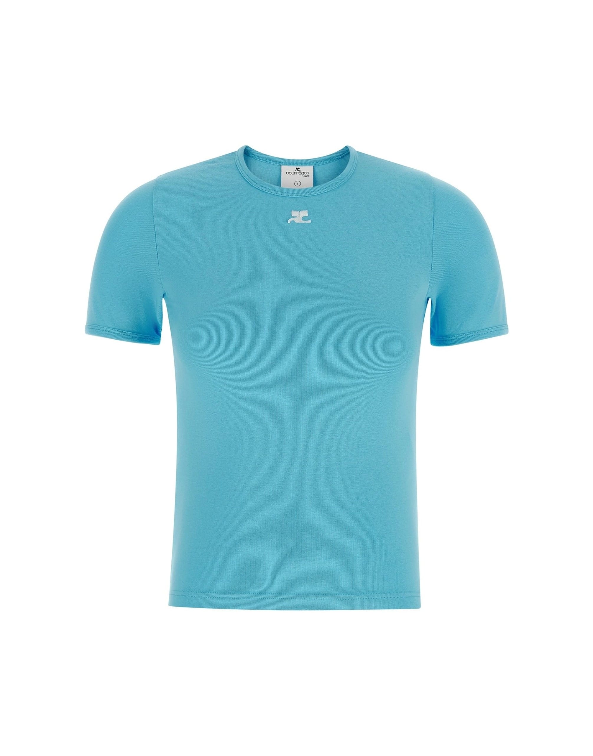 Courrèges Courrèges Signature Contrast T-Shirt