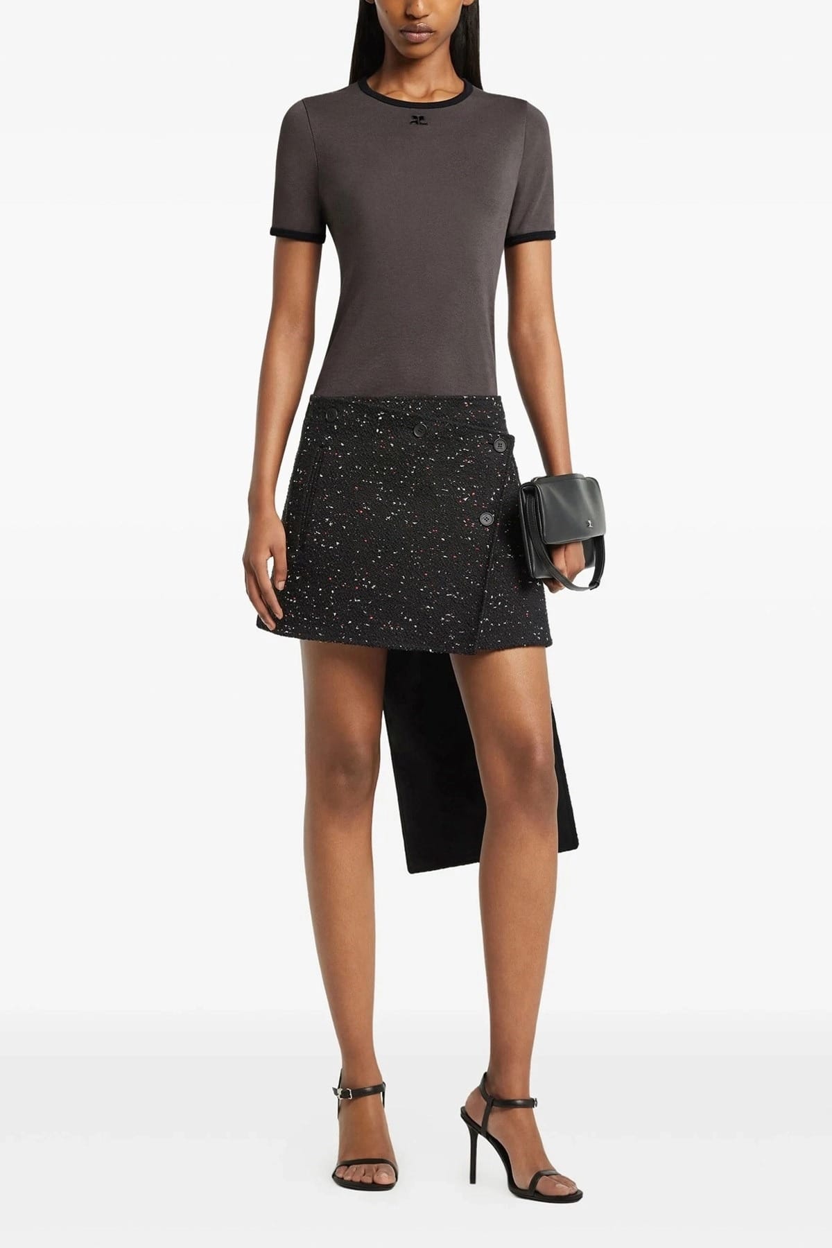 Courrèges Courrèges Signature Contrast T-Shirt