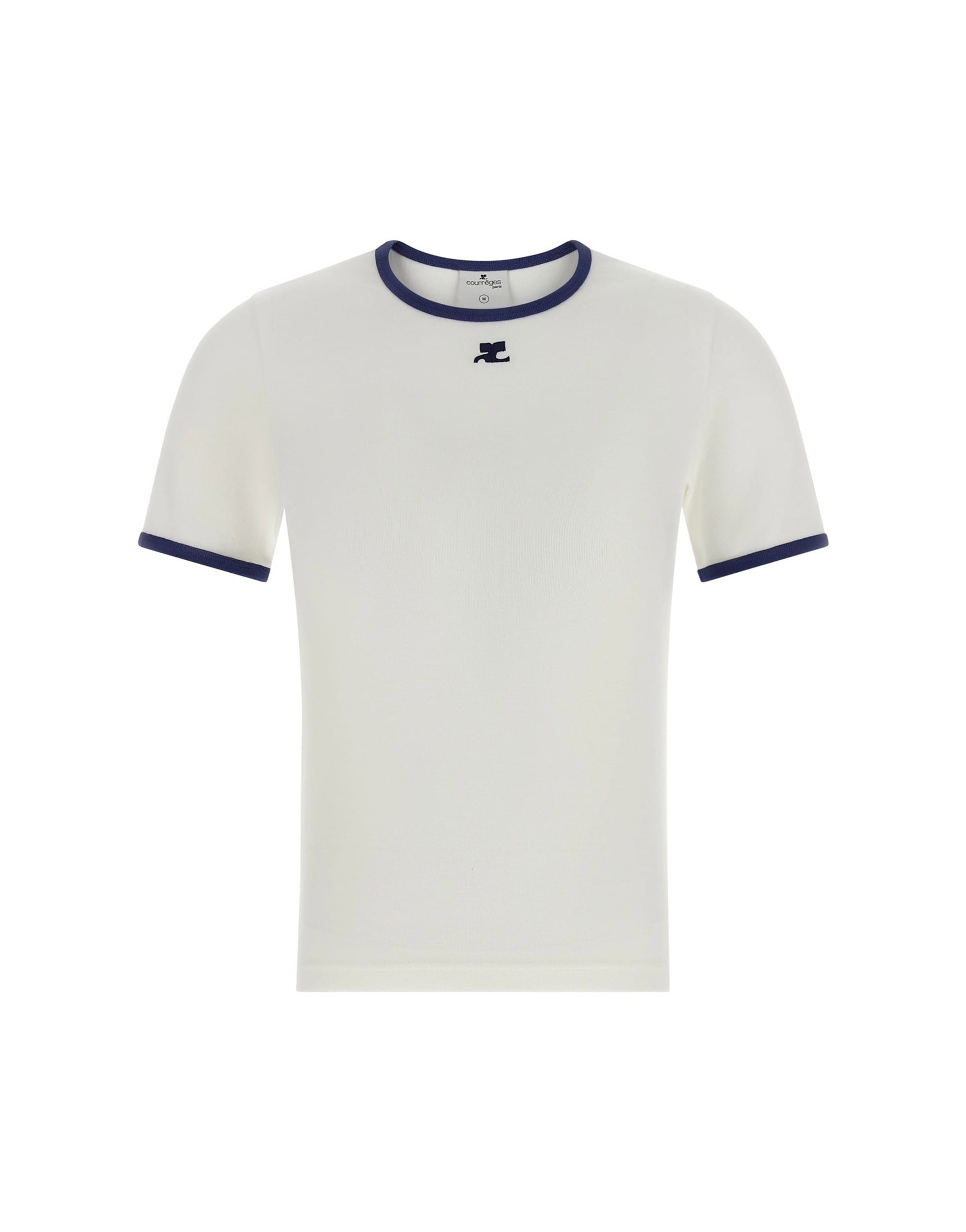 Courrèges Signature Contrast T-Shirt