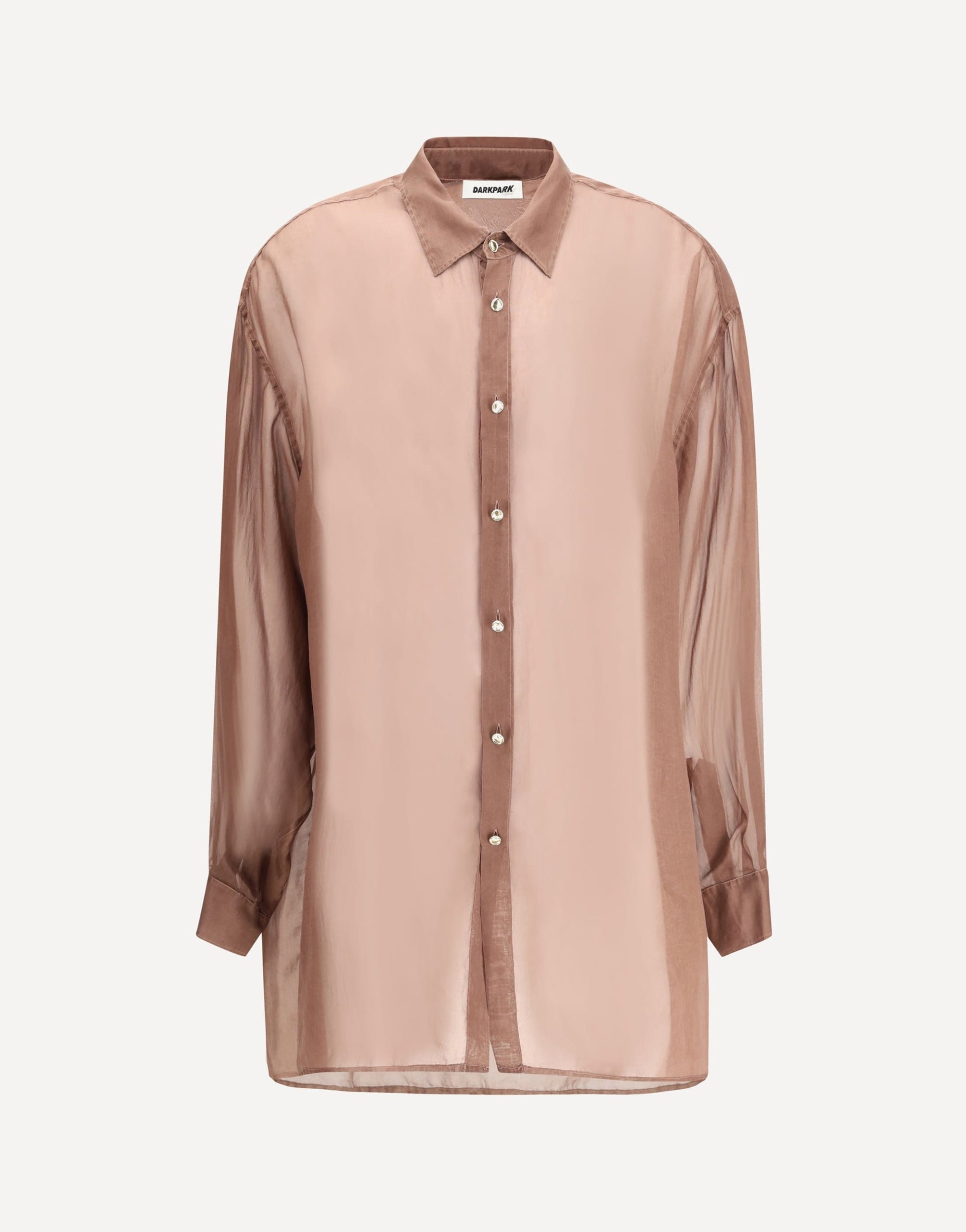 Darkpark Keanu Silk Organza Long Sleeve Shirt