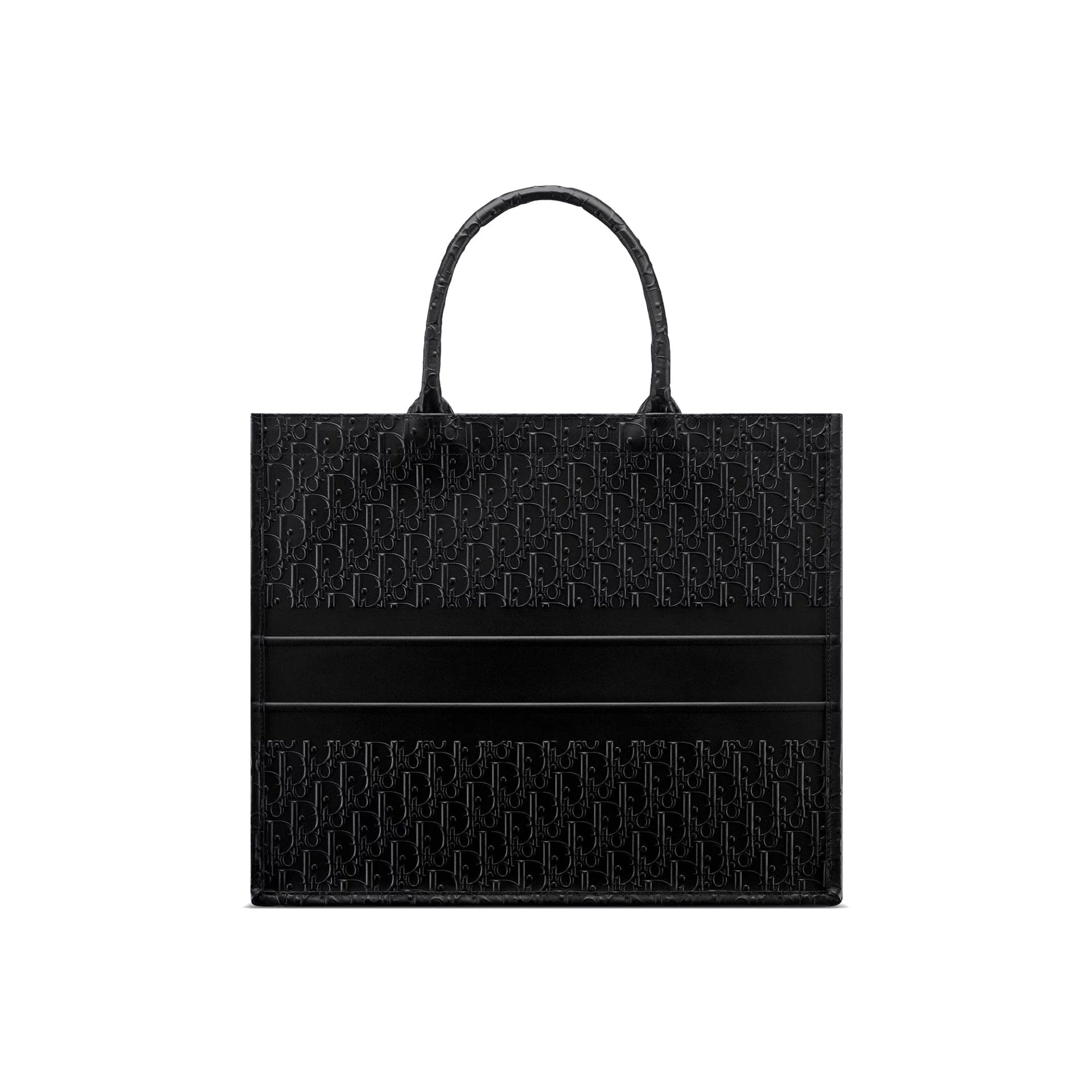 Dior Dior Oblique Leather Tote Bag
