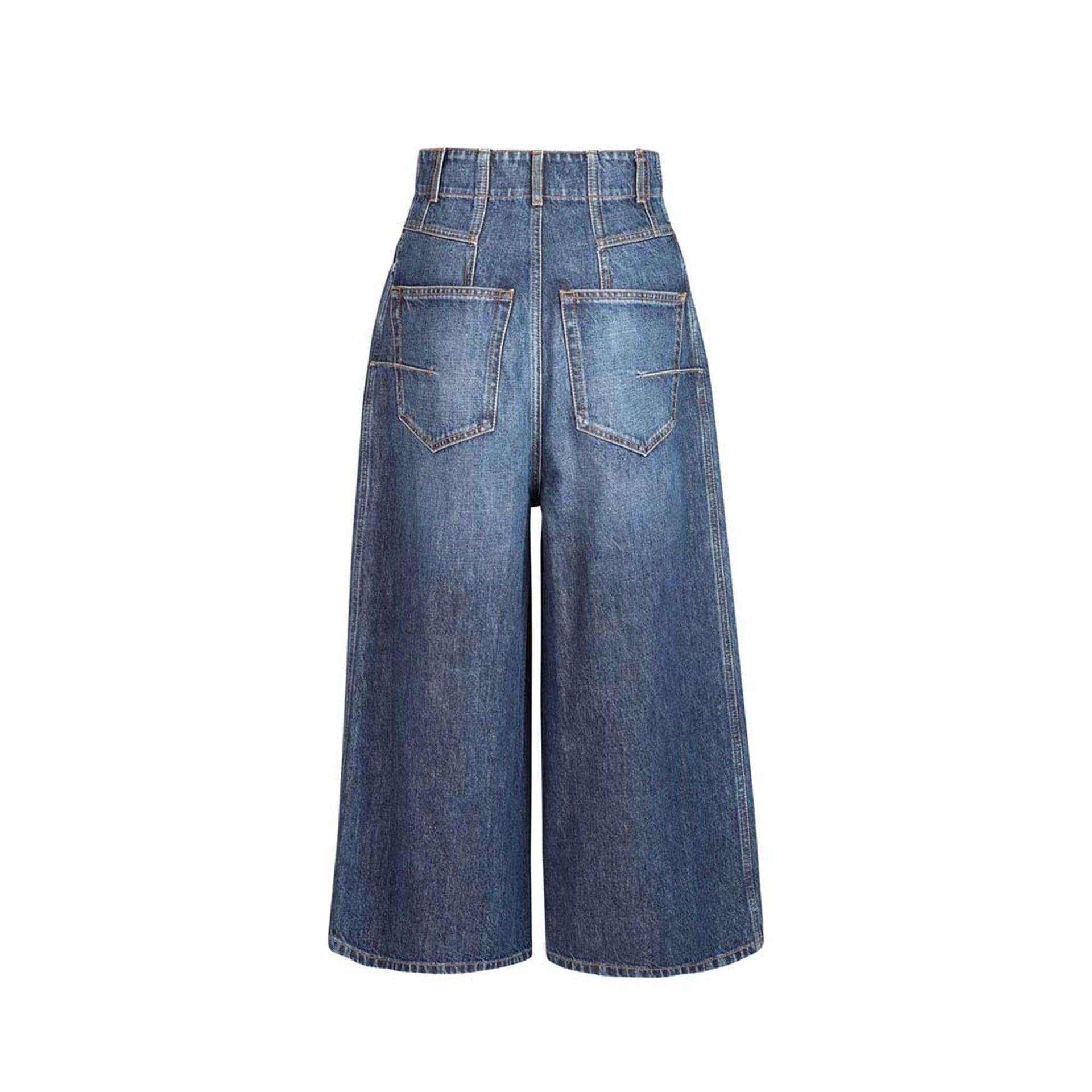 Dior Calça Jeans de Perna Larga - alternate view