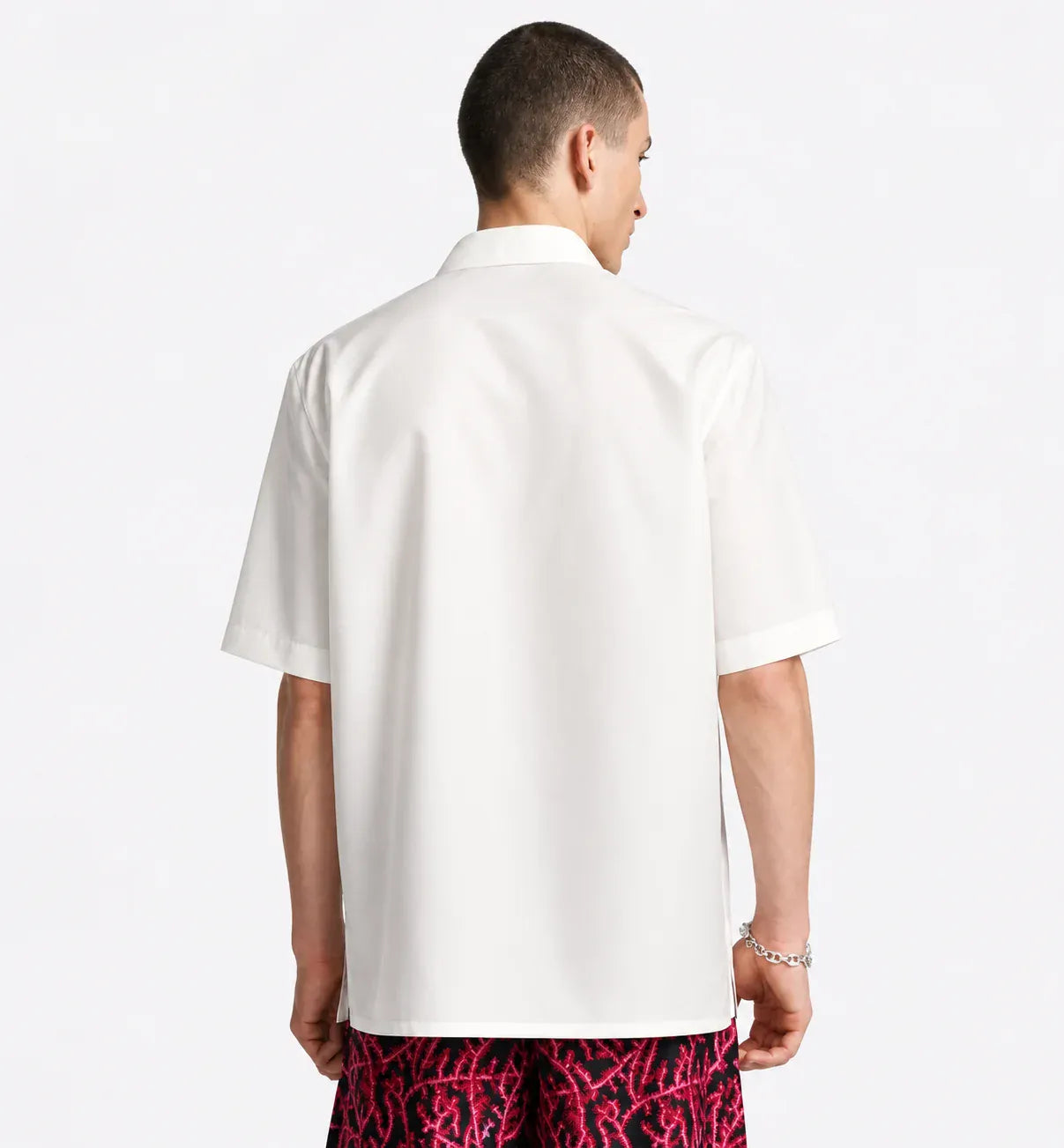 Dior Dior Zip-Front Short Sleeve Shirt