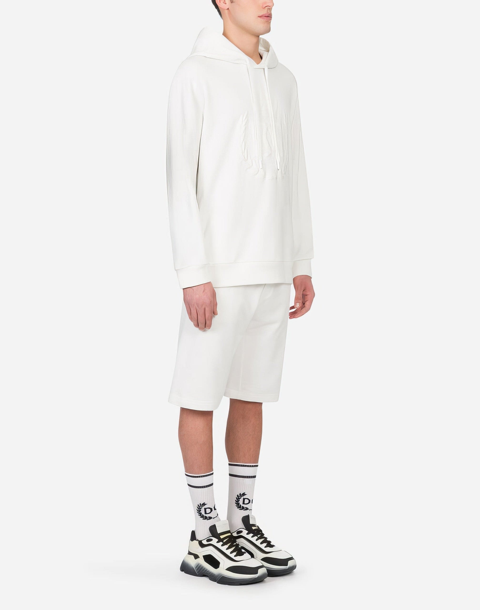 Dolce & Gabbana 3D DG Logo Jogging Shorts