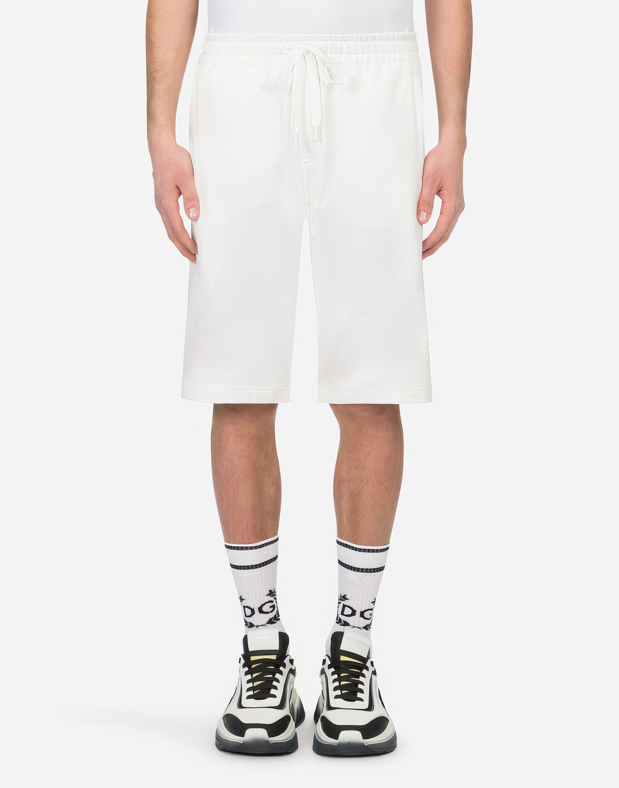 Dolce & Gabbana 3D DG Logo Jogging Shorts