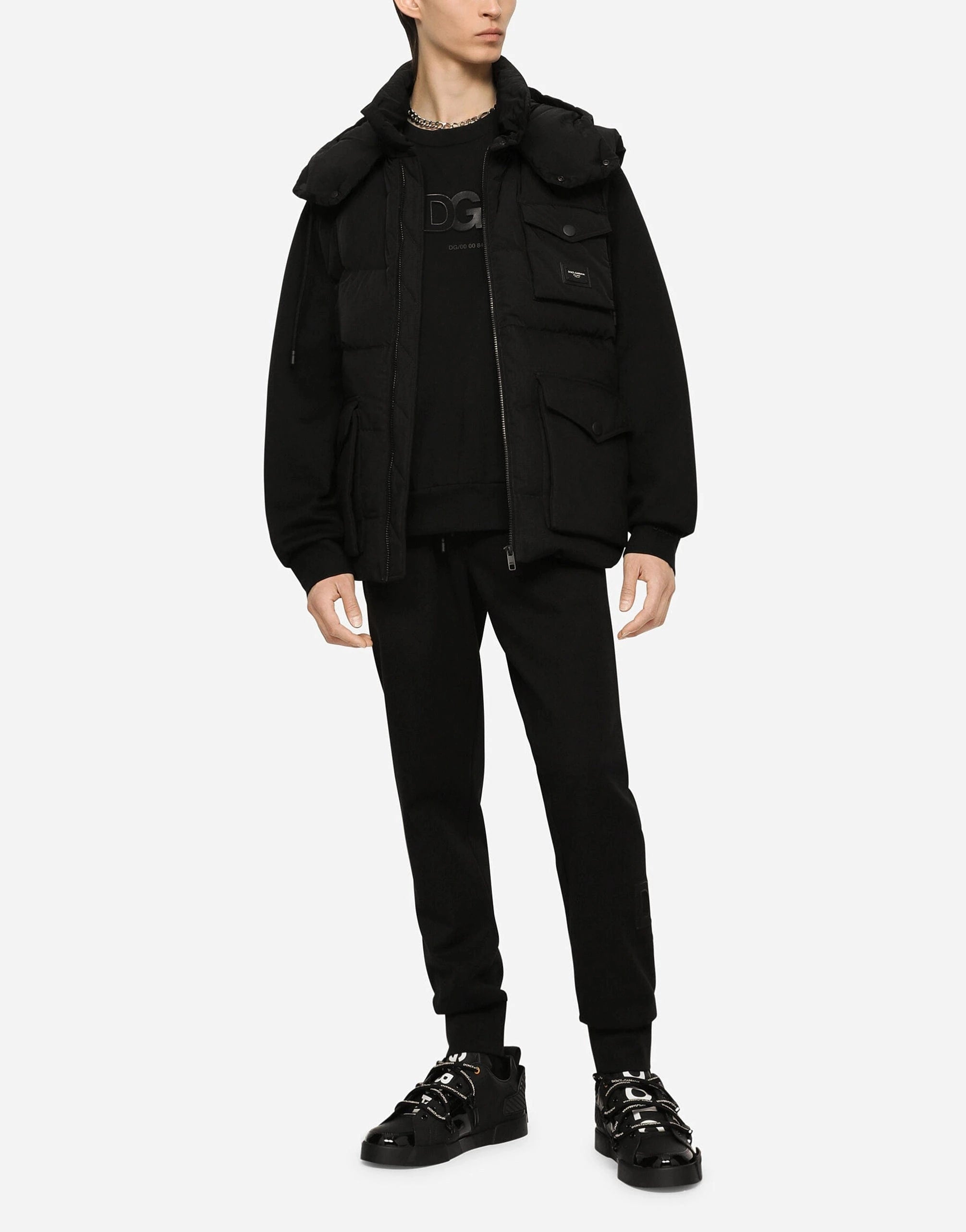 Dolce & Gabbana 3D DG Patch Logo Track Pants