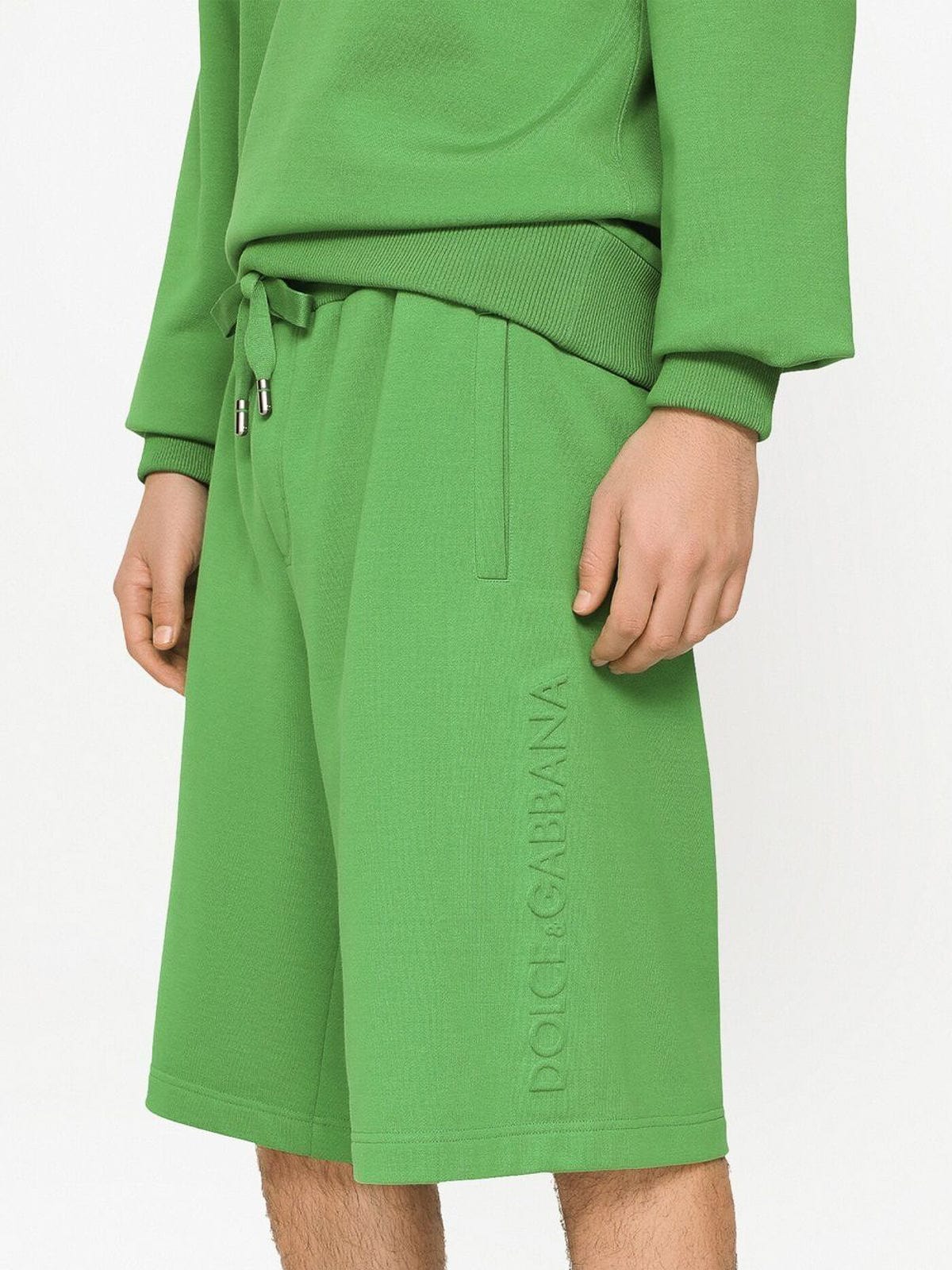 Dolce & Gabbana 3D Logo Bermuda Shorts