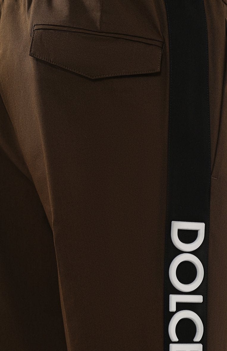 Dolce & Gabbana 3D Logo Cotton Sweatpants
