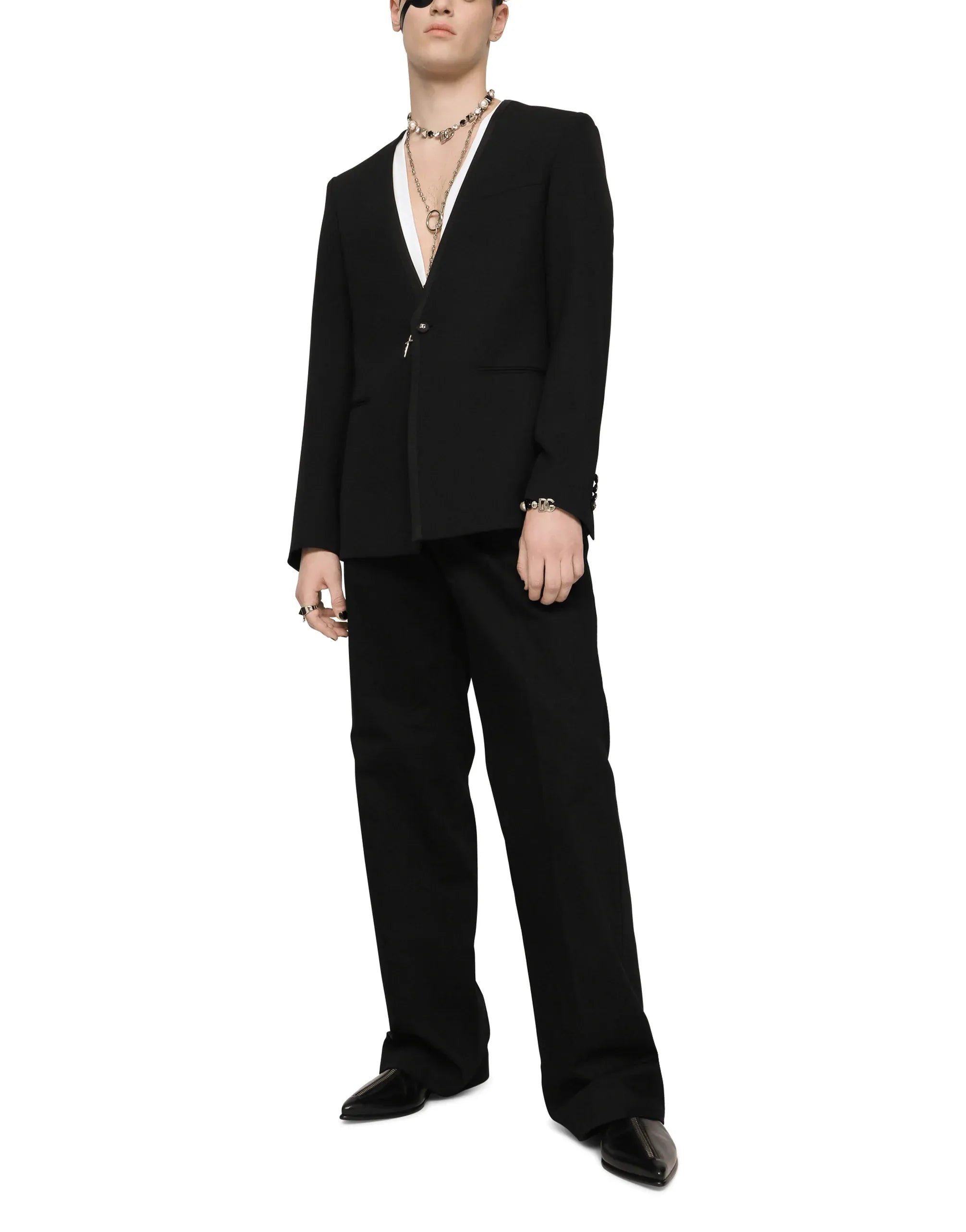 Dolce & Gabbana Achille Zipper Chelsea Boots