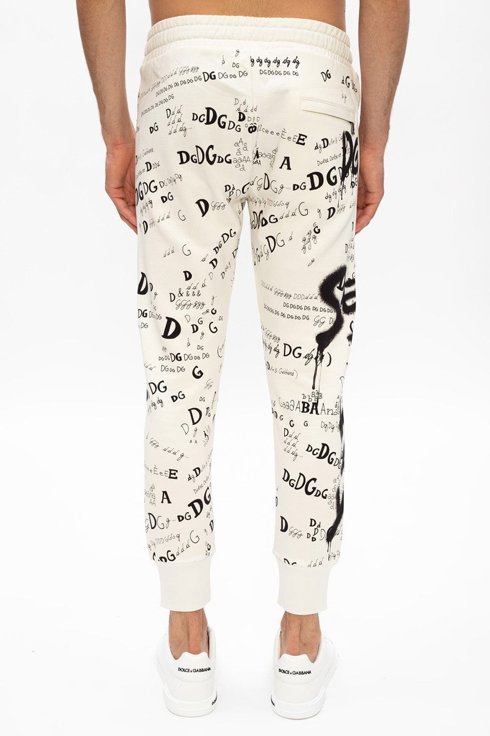 Dolce & Gabbana All-Over DG Logo Jogging Pants