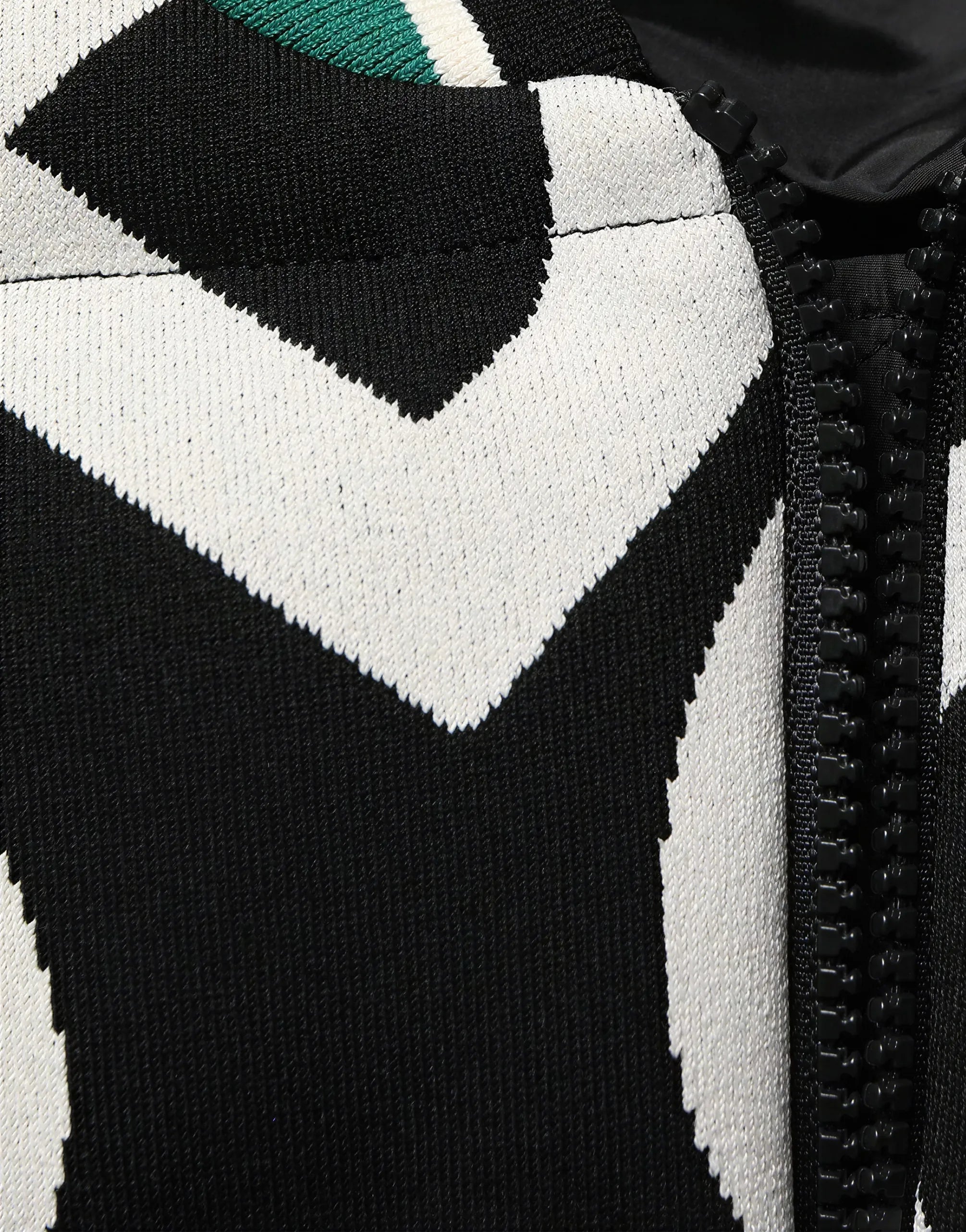 Dolce & Gabbana Dolce & Gabbana All-Over DG Logo Knit Bomber Jacket