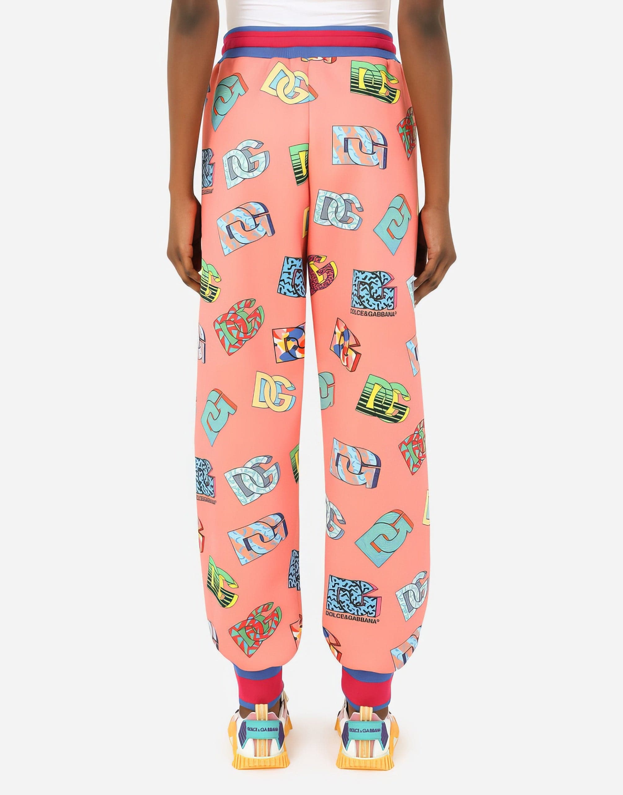 Dolce & Gabbana All-Over DG Print Jogging Pants