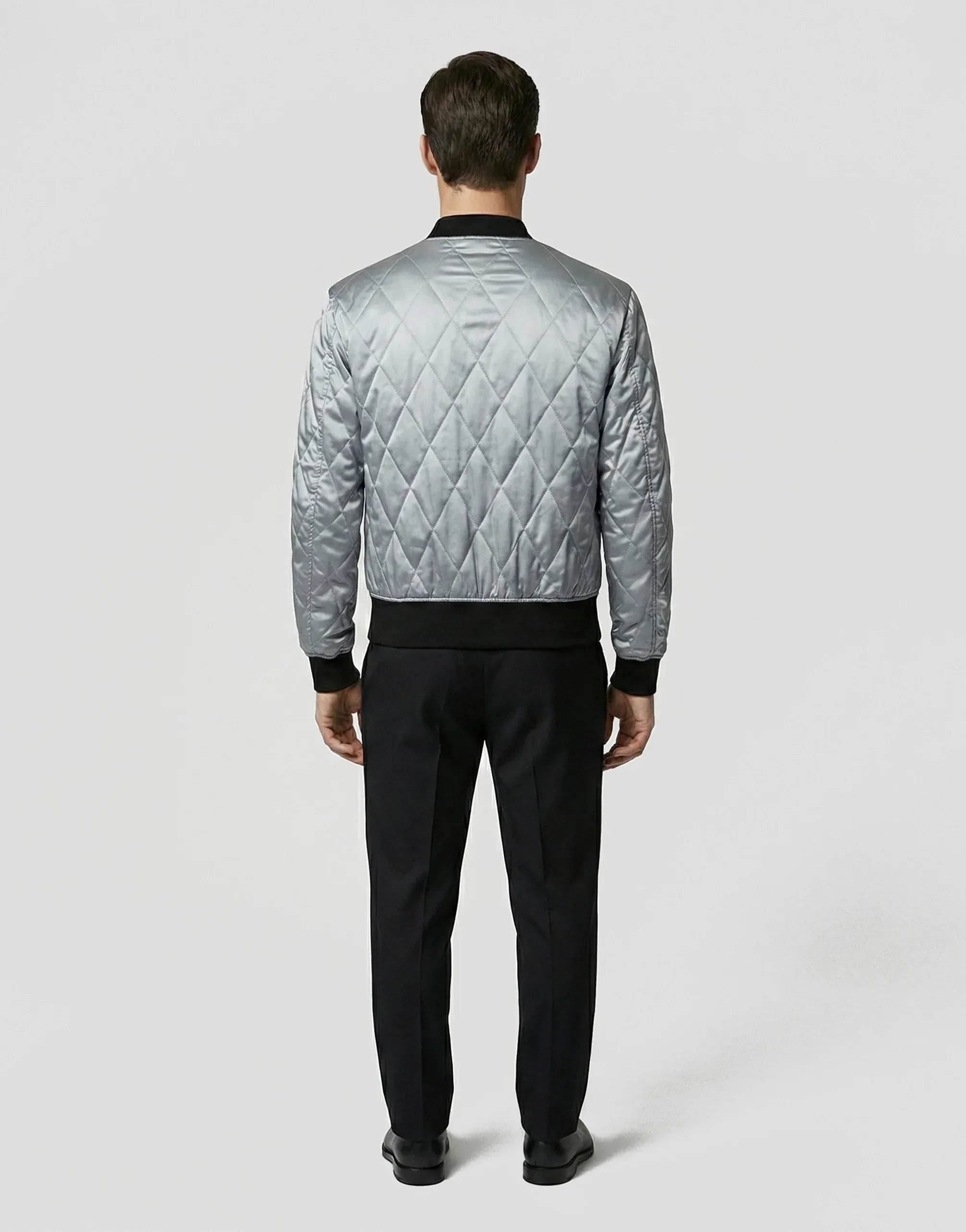 Dolce & Gabbana All-Over DG Print Reversible Bomber Jacket