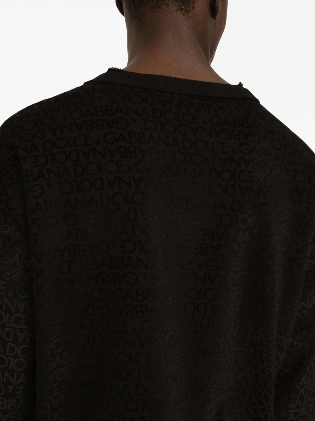 Dolce & Gabbana All-Over Logo Sweatshirt