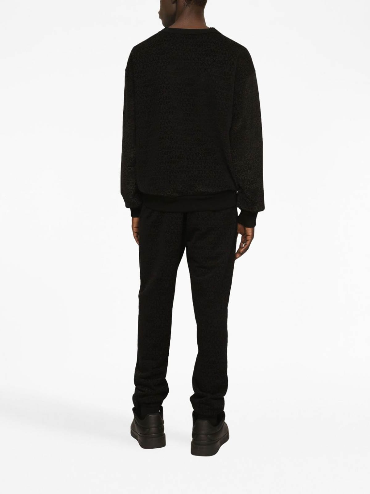 Dolce & Gabbana All-Over Logo Sweatshirt