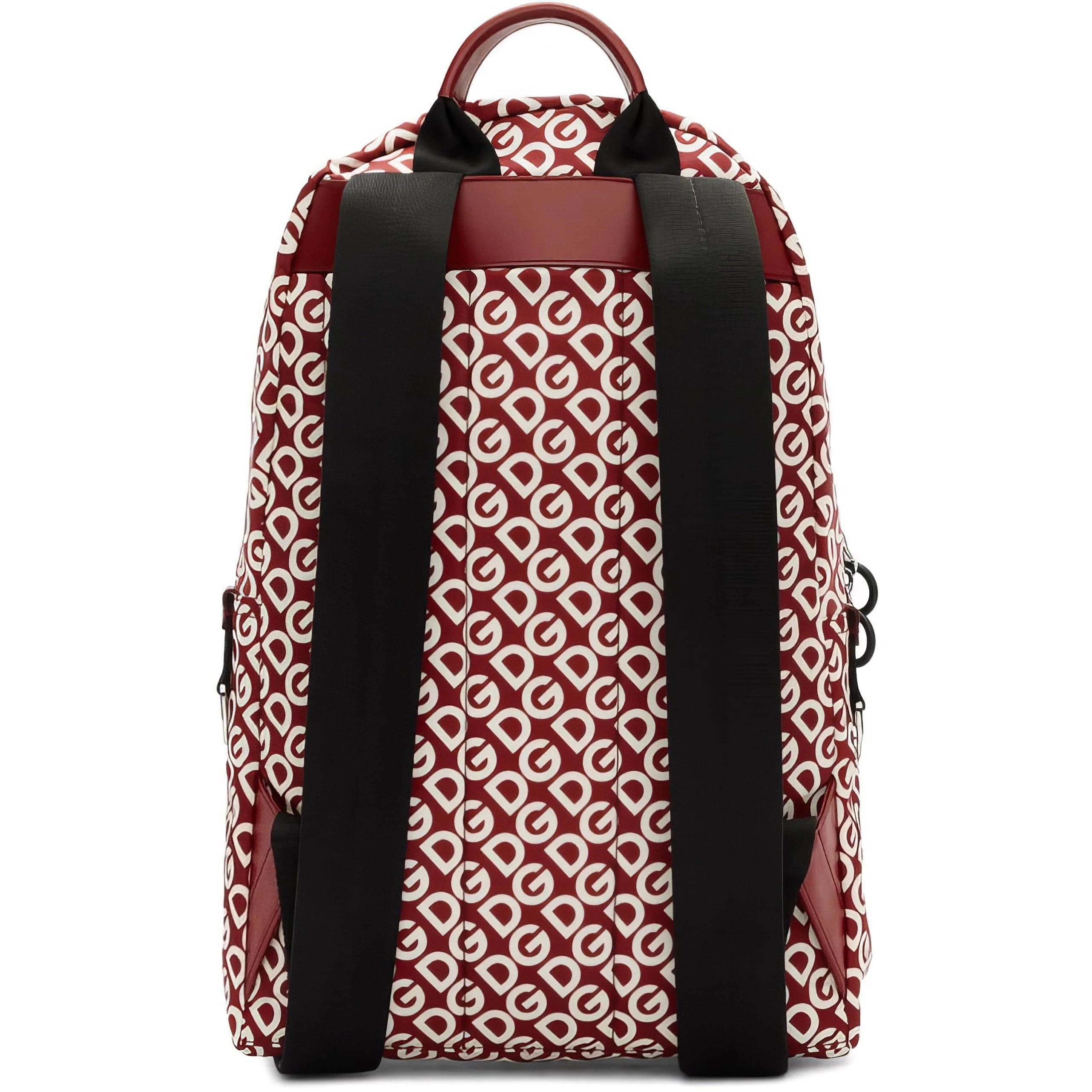 Dolce & Gabbana All-Over White Logo Backpack