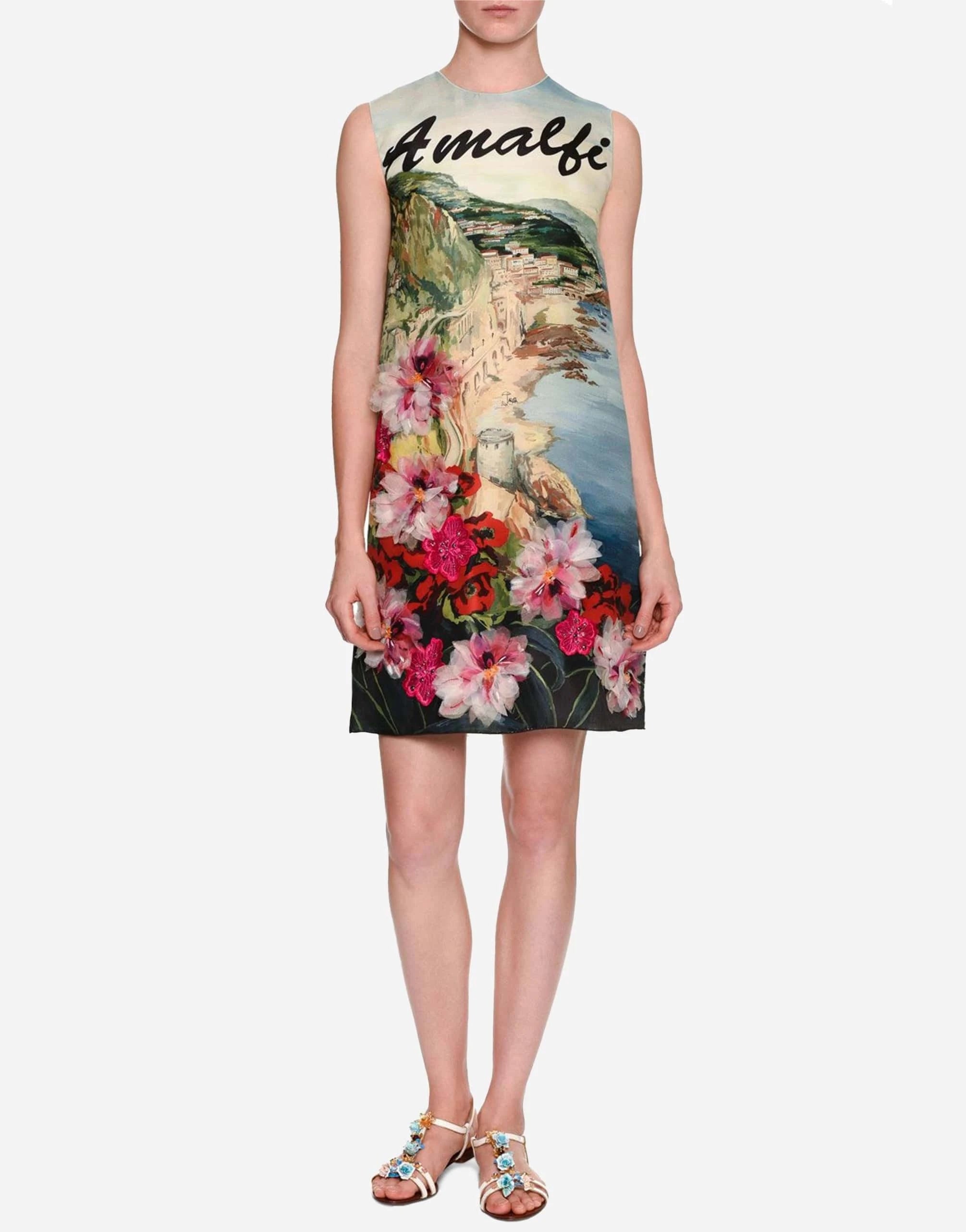 Dolce & Gabbana Amalfi Postcard Shift Dress