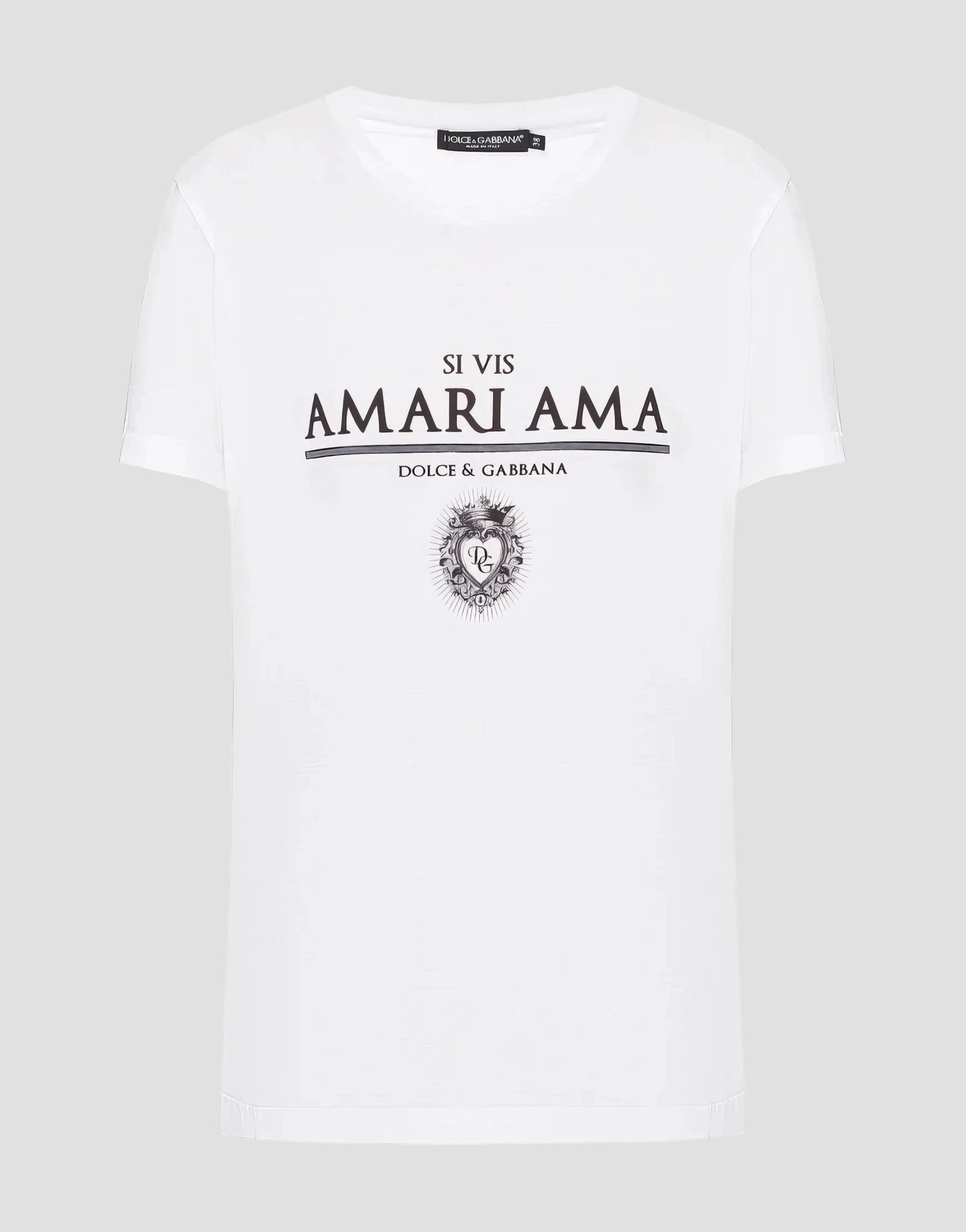 Dolce & Gabbana Amari Ama Print T-Shirt