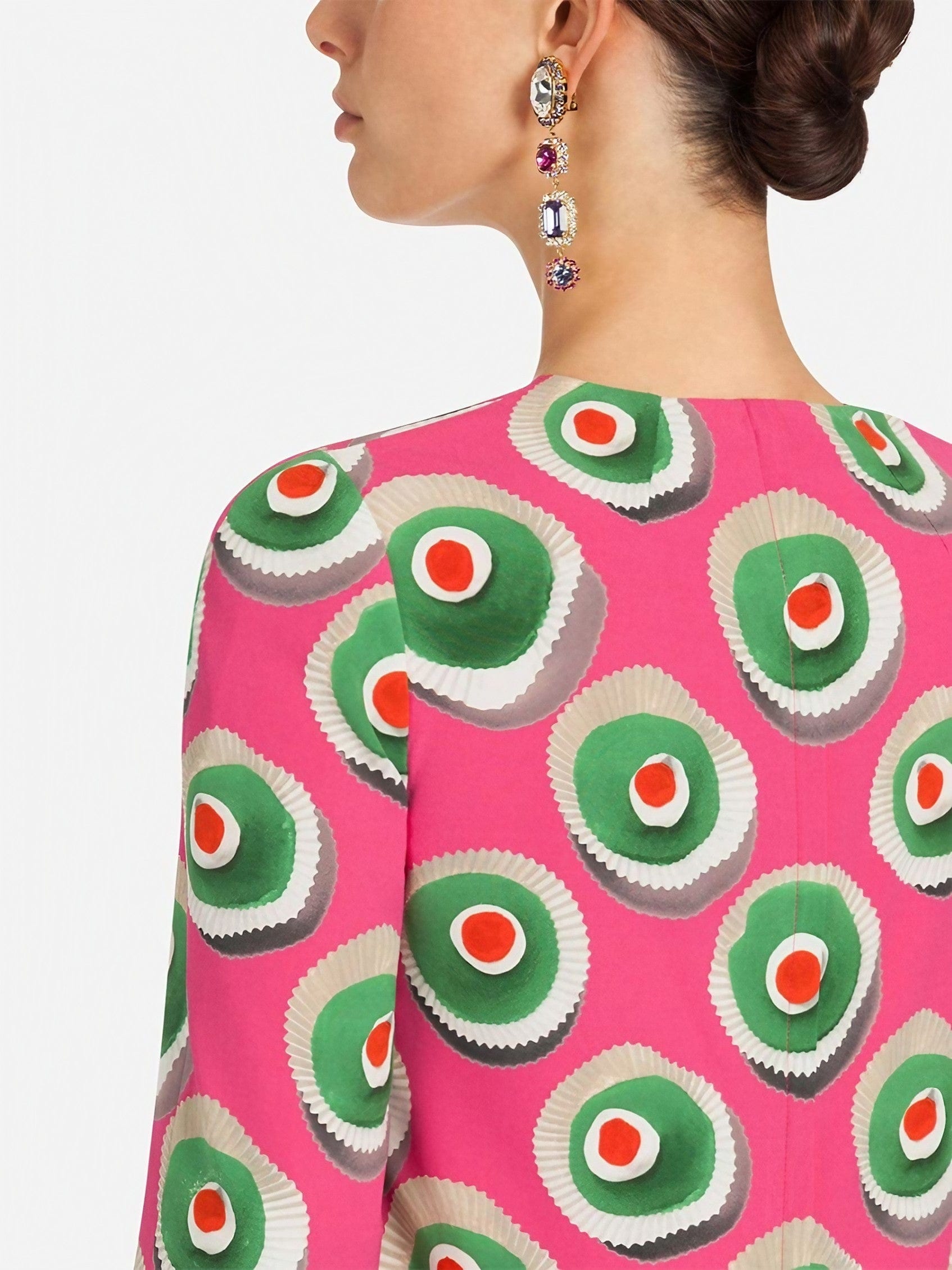 Dolce & Gabbana Amore Can A-line Print Dress