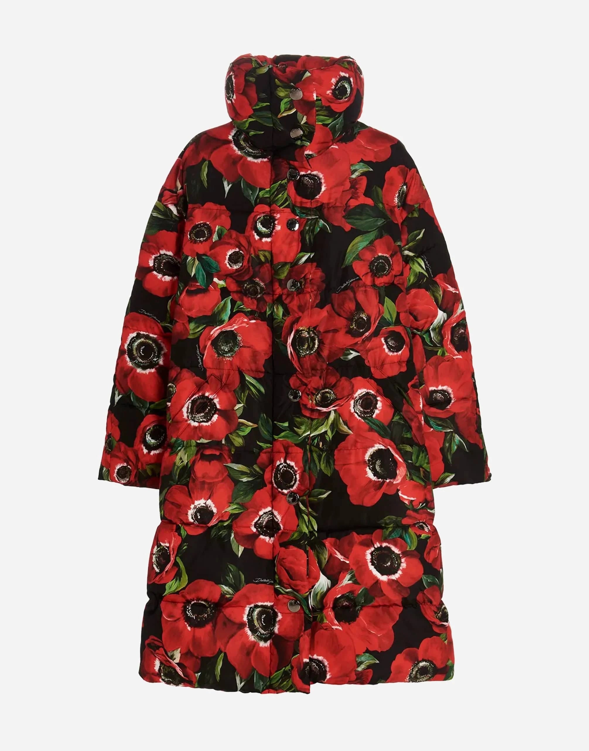 Dolce & Gabbana Anemoni Long Down Jacket