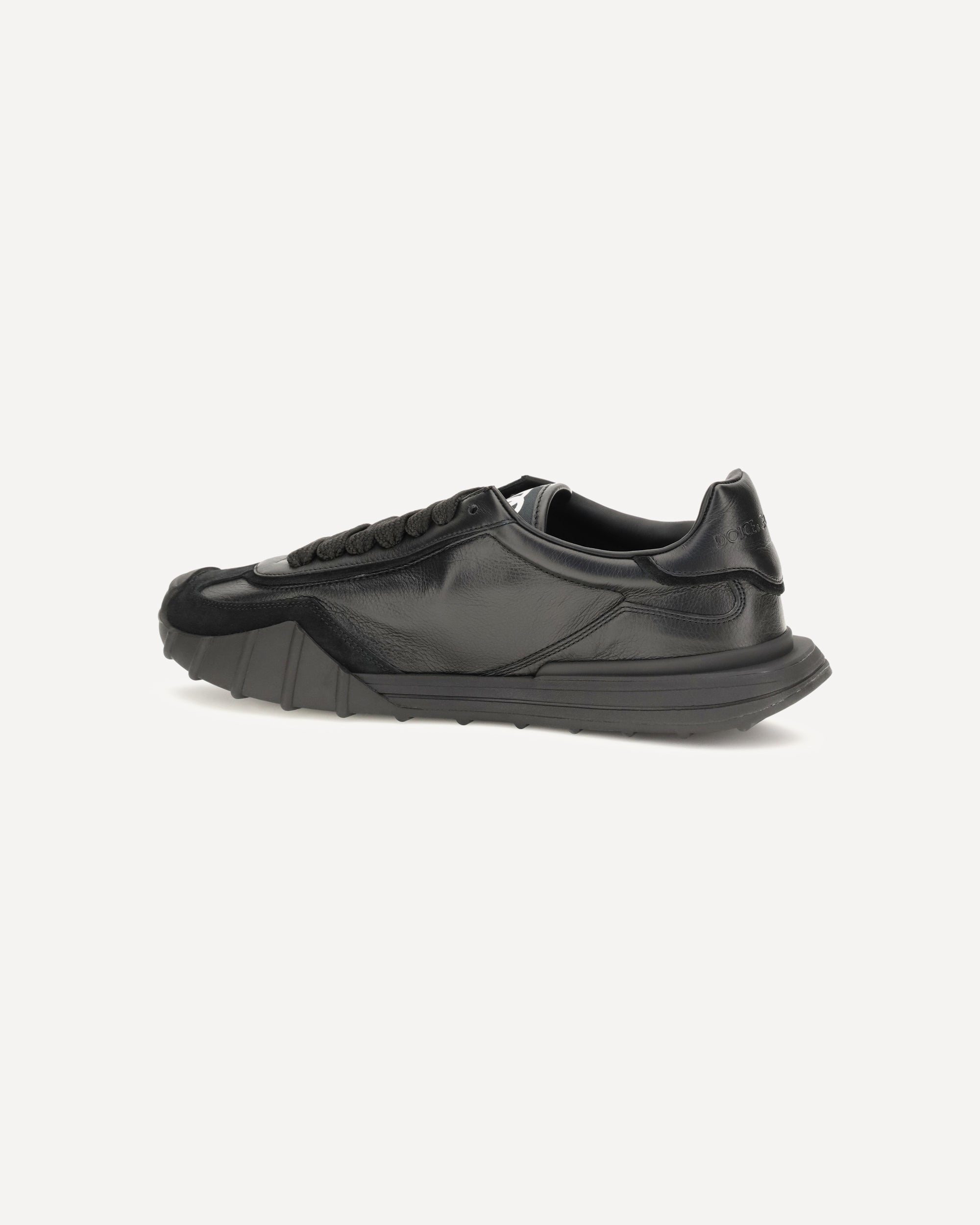 Dolce & Gabbana Athletic Fabric Leather Sneakers