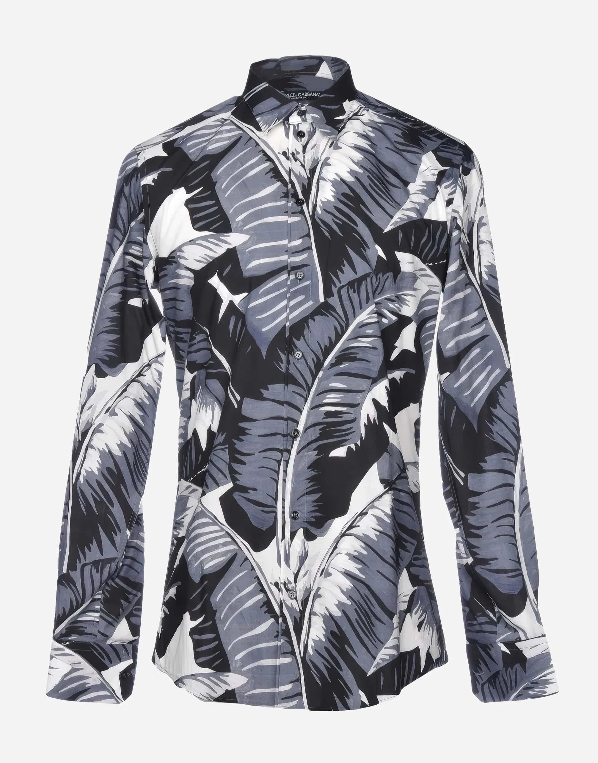 Dolce & Gabbana Banana Leaf-Print Shirt