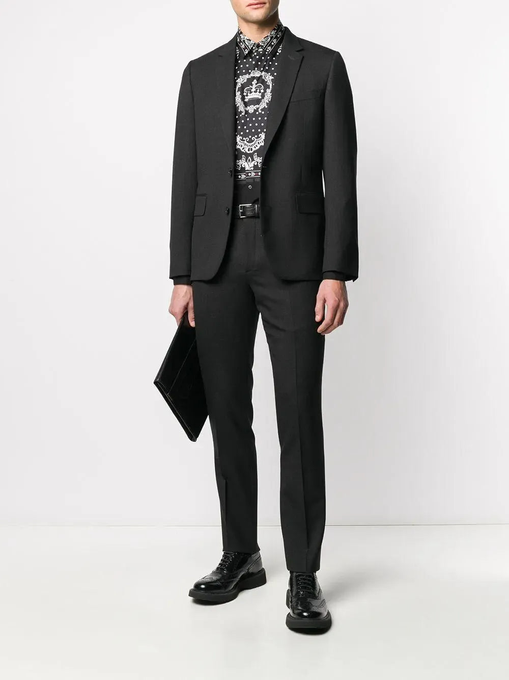 Bandana-Print Poplin Shirt - alternate view