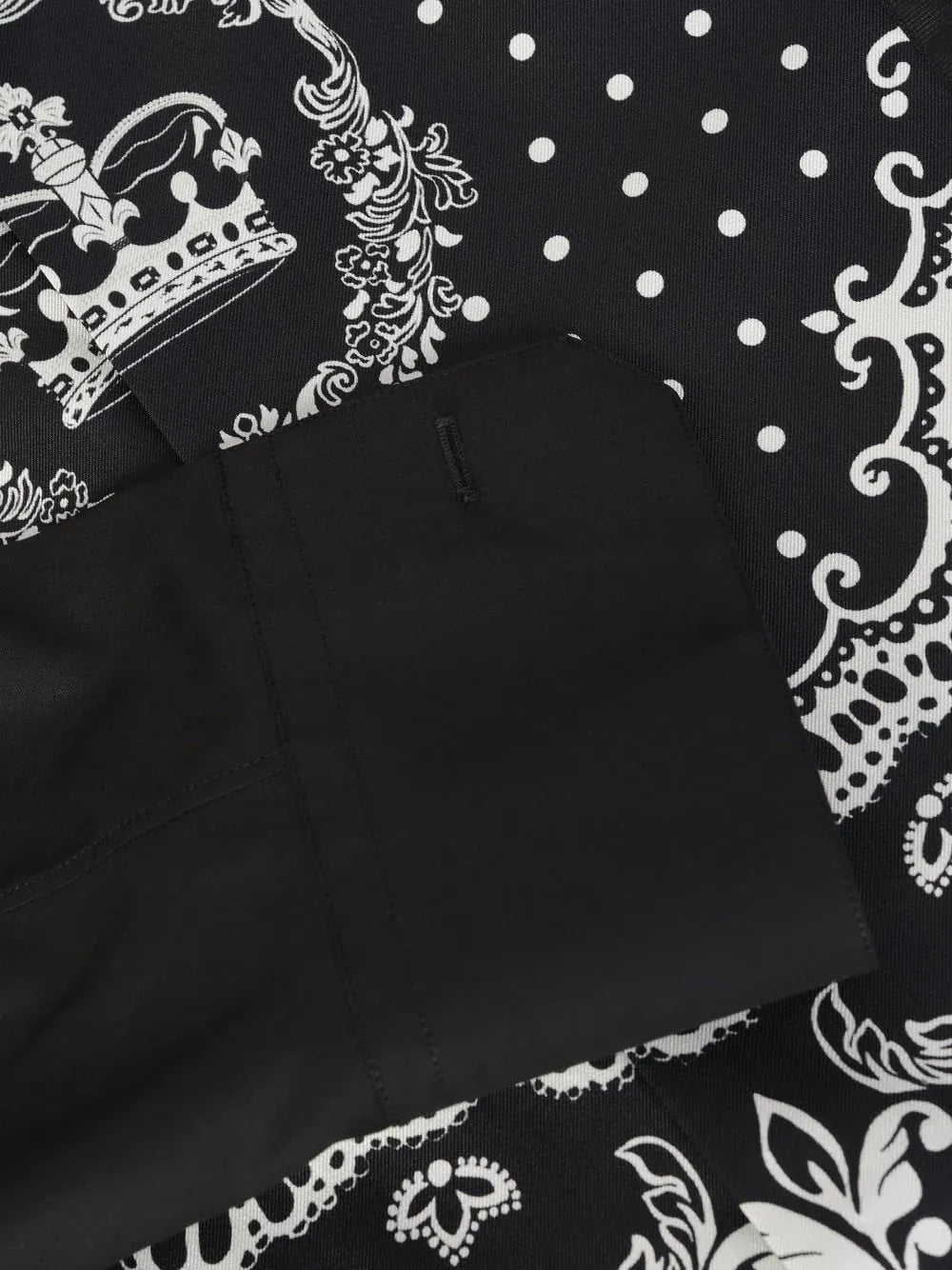 Dolce & Gabbana Bandana-Print Poplin Shirt
