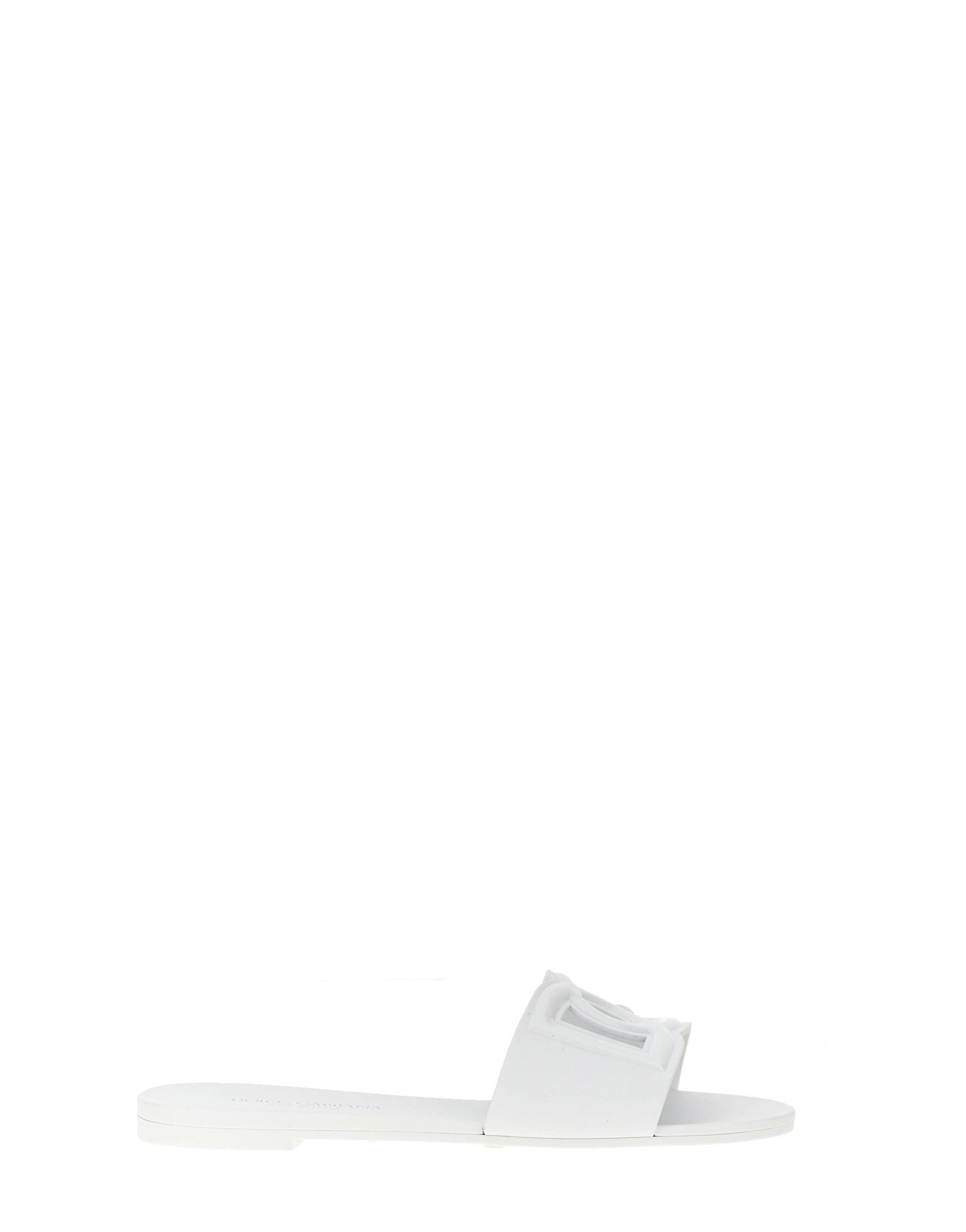 Dolce & Gabbana Beachwear Logo Sandals Slides