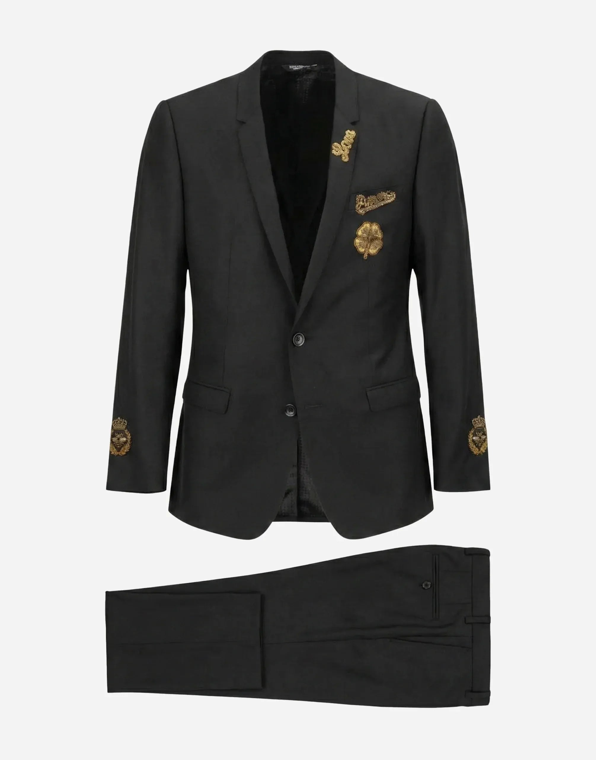 Dolce & Gabbana Bee Embroidery Suit