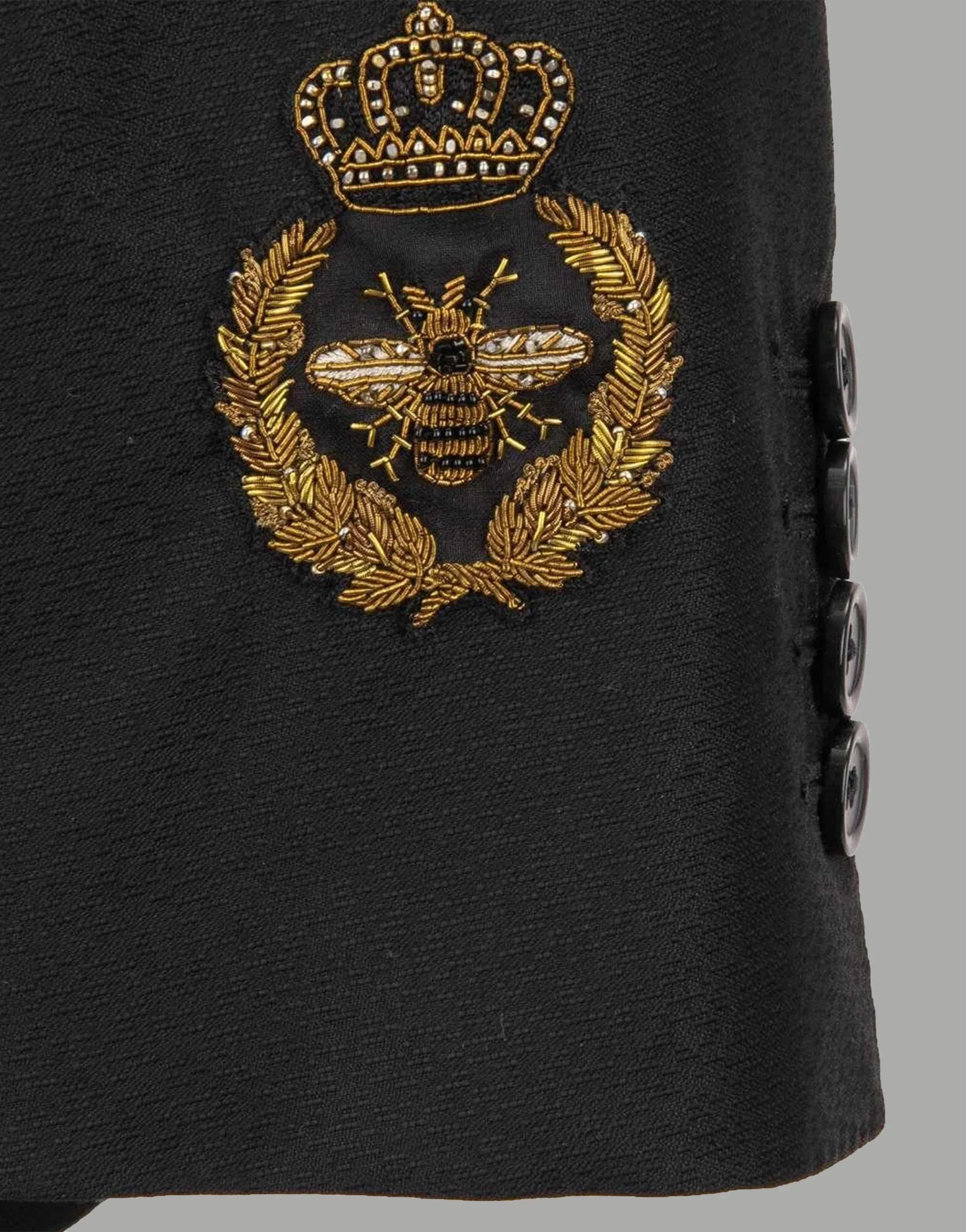 Dolce & Gabbana Bee Embroidery Suit