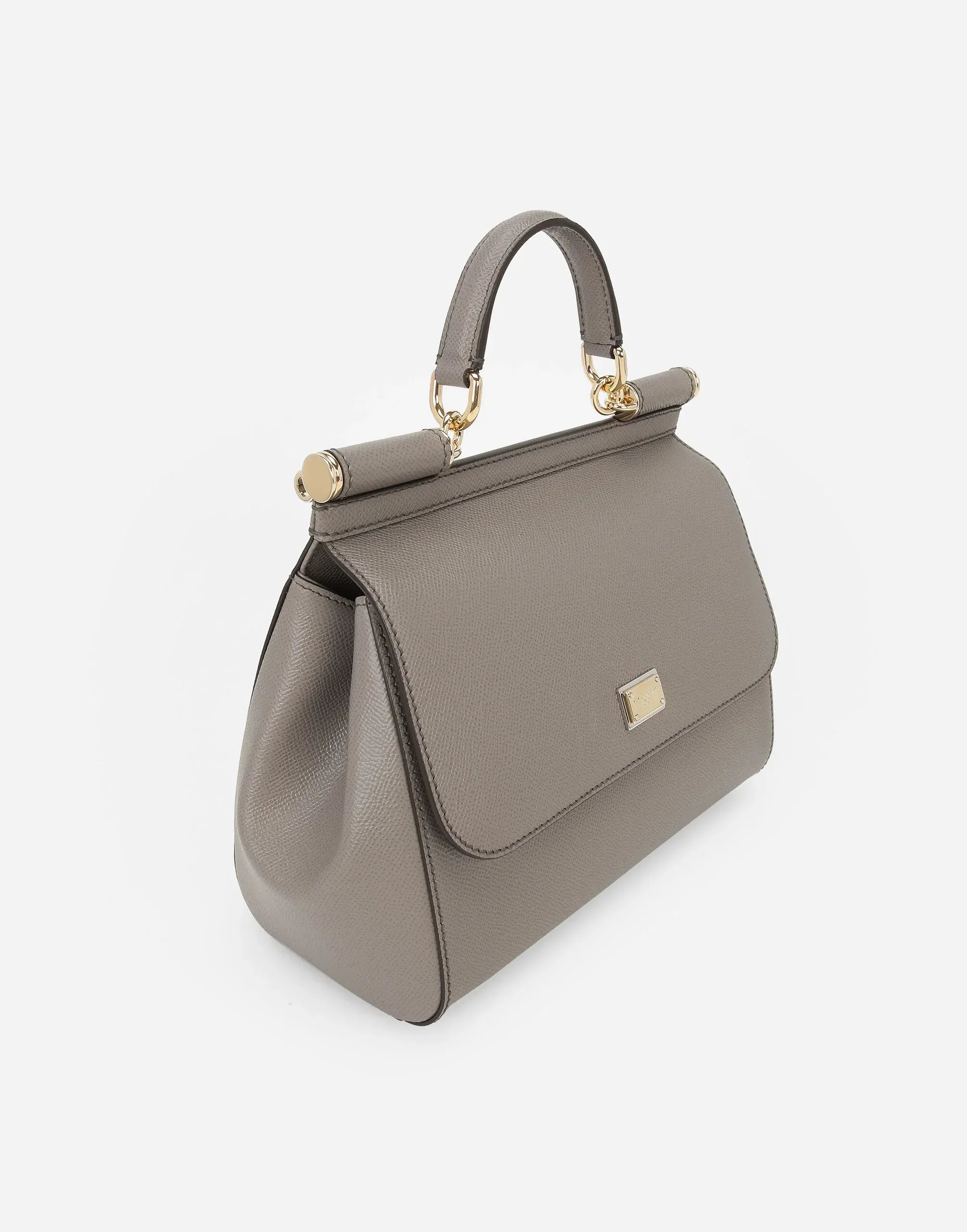 Dolce & Gabbana Beige Large Sicily Handbag